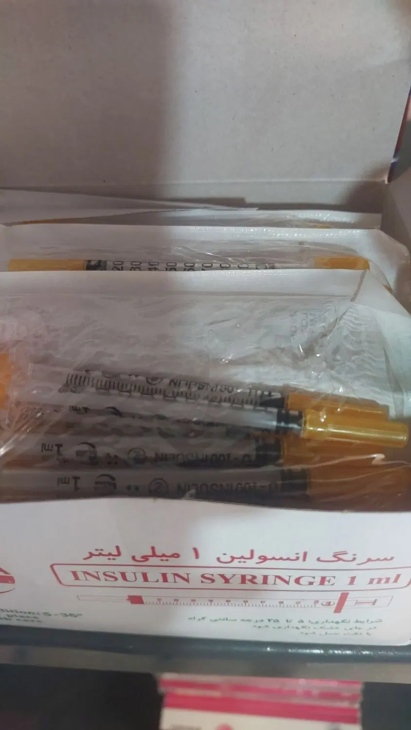 سرنگ انسولین سها یکپارچه 7200T|آرایشی، بهداشتی، درمانی|تبریز, |دیوار