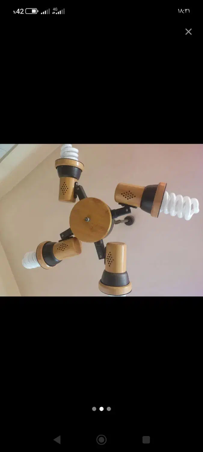 لوستر|لوستر و چراغ آویز|بروجرد, |دیوار