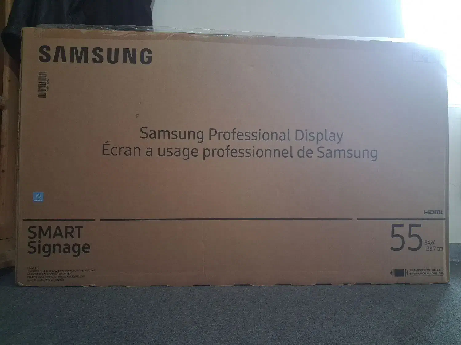 کارتن تلوزیون ۵۵|تلویزیون و پروژکتور|چمستان, |دیوار