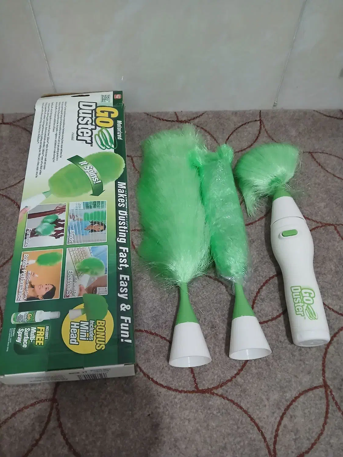 گردگیر نظافتی باطری خور|لوازم نظافت|رباط‌کریم, رباط‌کریم|دیوار