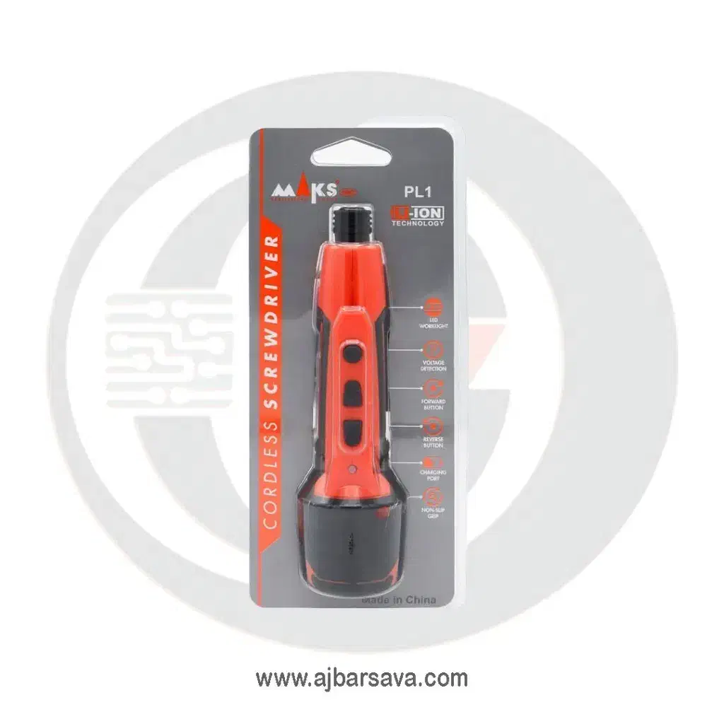 پیچ‌بند شارژی 4.2 ولت مکس مکث مدل PL1 باضمانت|ماشین‌آلات صنعتی|مشهد, کوشش|دیوار