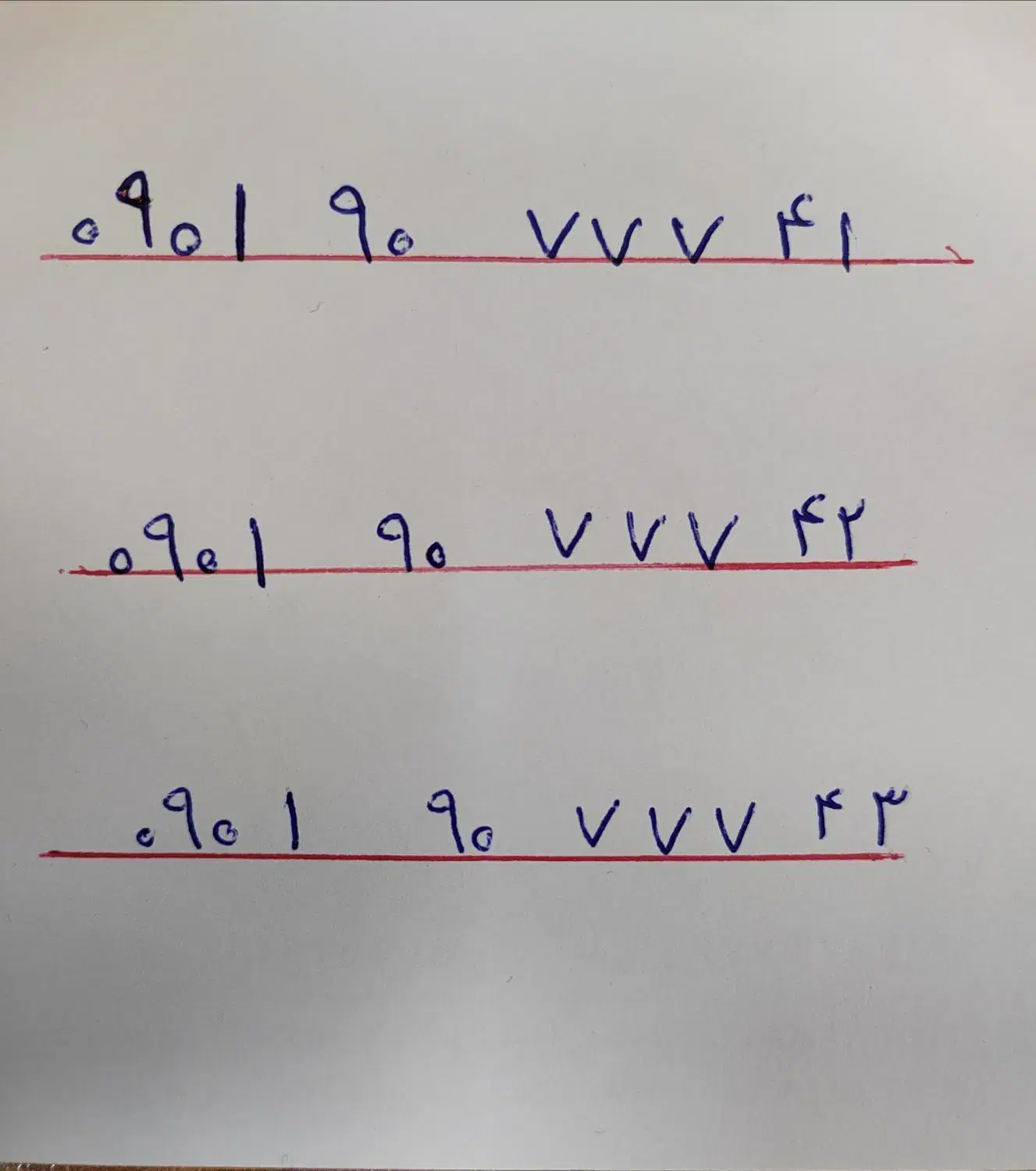 3 عدد سیم کارت با اعداد پشت هم کد 901|سیمکارت|تهران, ایران|دیوار