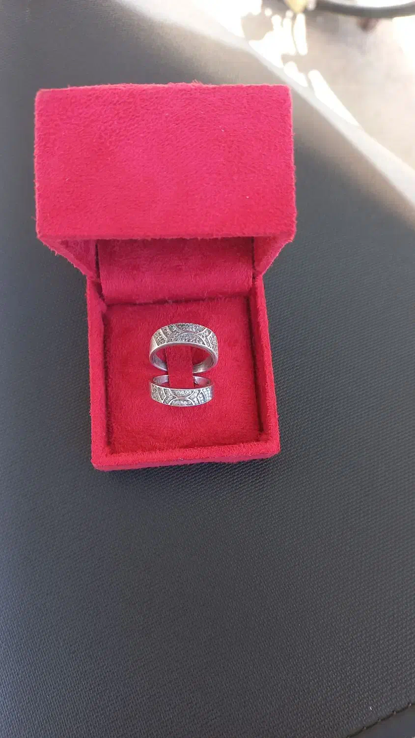 حلقه ست نقره|جواهرات|ساوه, |دیوار