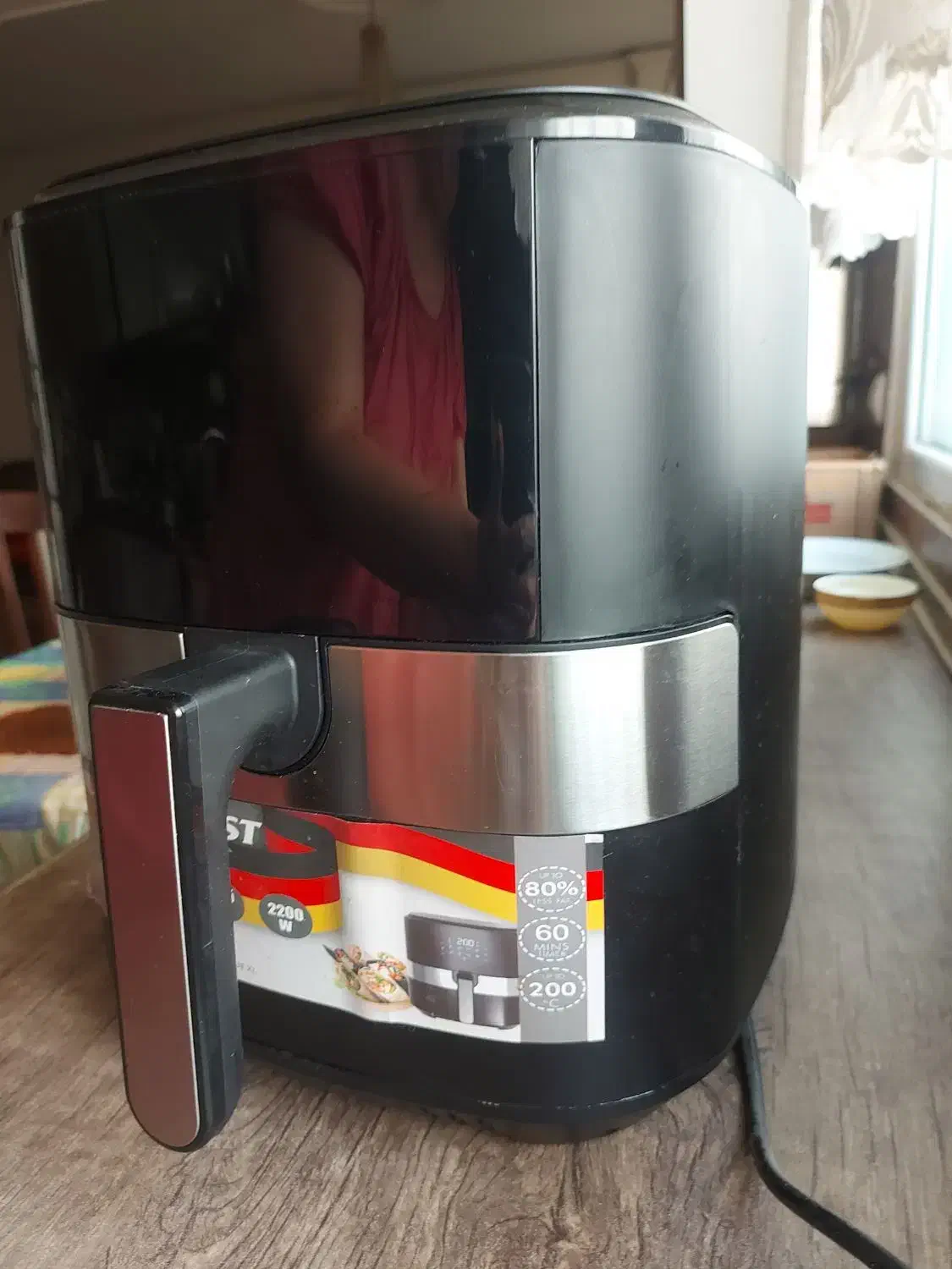 سرخ کن هواپز silver crest دیجیتال ۸/۵ کیلویی|اجاق گاز و لوازم برقی پخت‌وپز|کرج, عظیمیه|دیوار