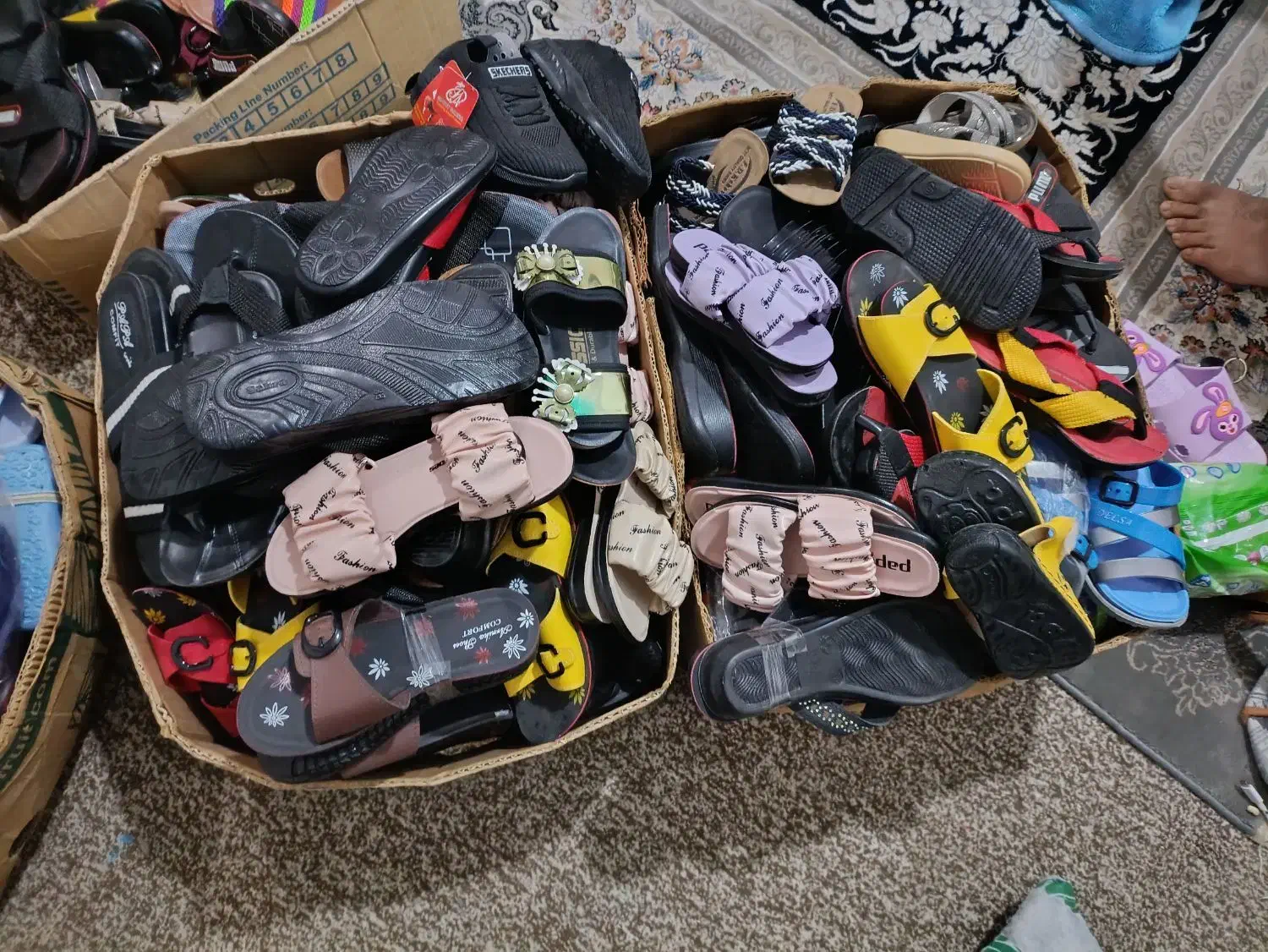 فروش دمپایی بصورت یکجا|کیف، کفش، کمربند|بندرعباس, |دیوار