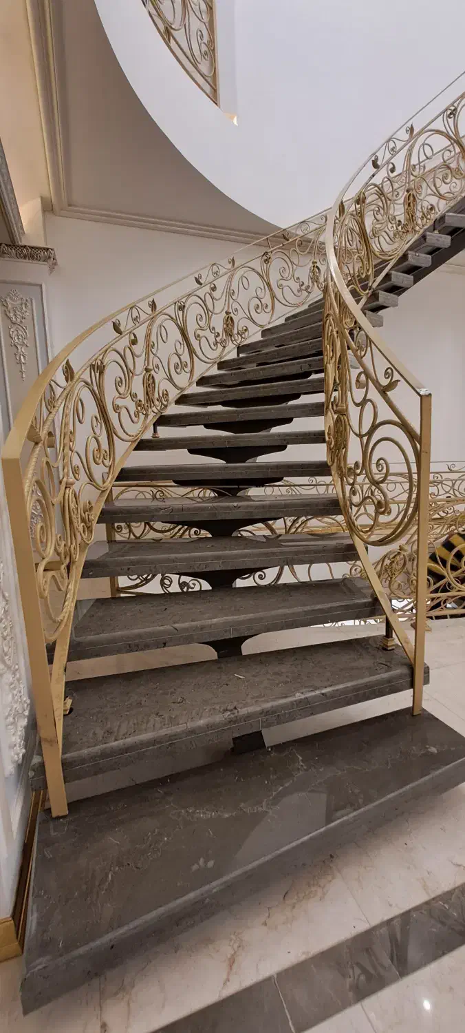 نرده گرد لوکس|مصالح و تجهیزات ساختمان|بومهن, |دیوار