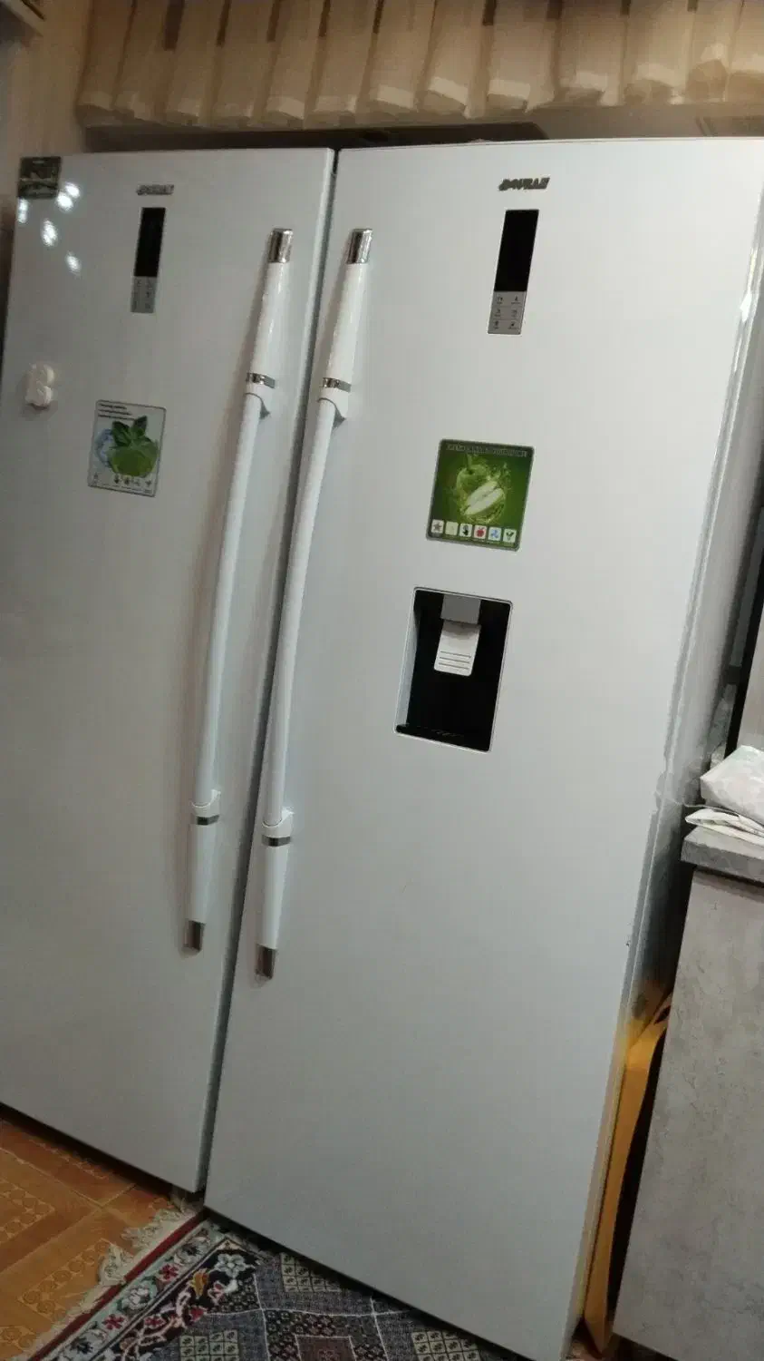 یخچال دوقلوی برند بوران|یخچال و فریزر|همدان, |دیوار