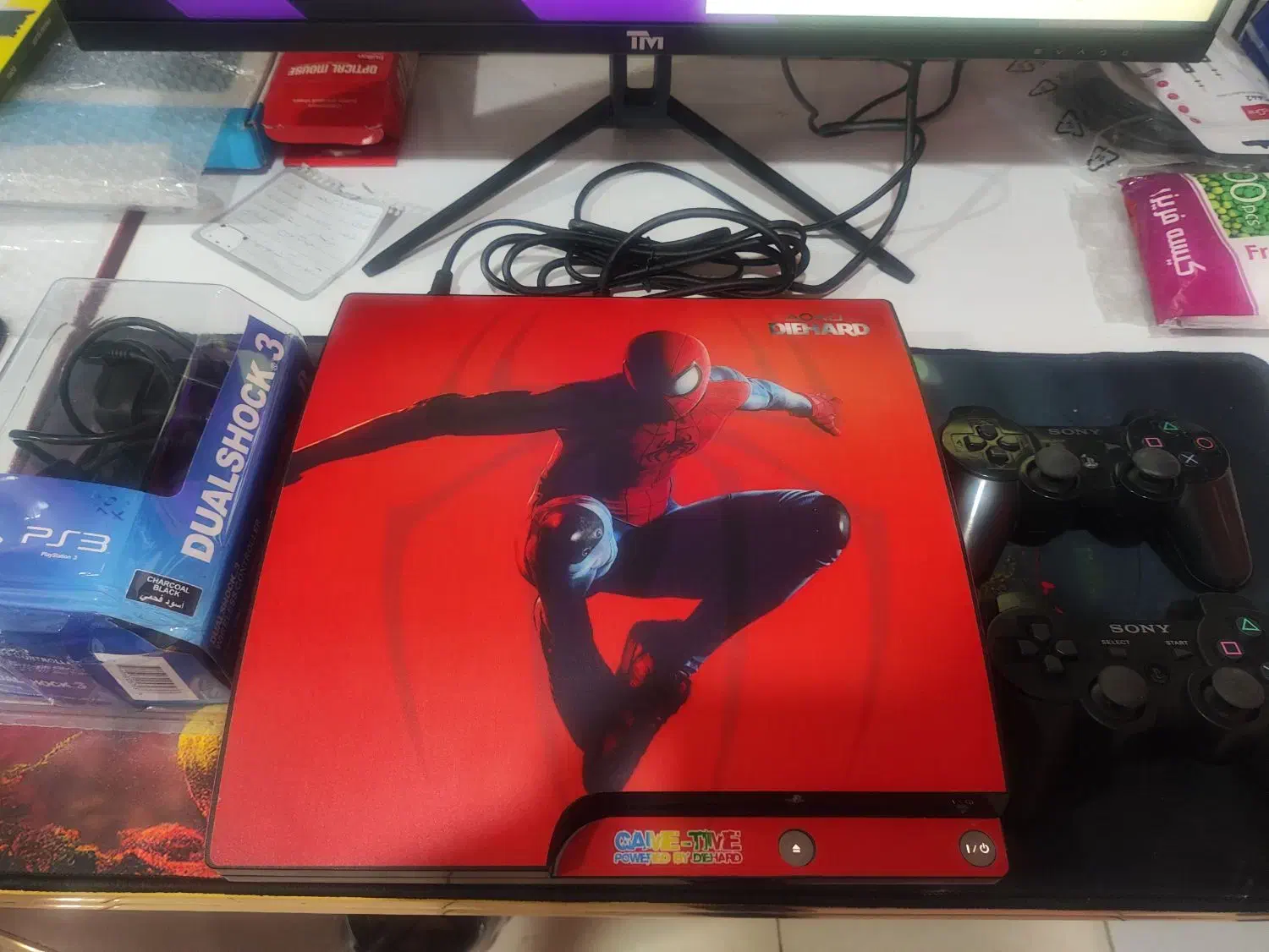 پلی استیشن 3 اسلیم 500 گیگ/ps3 slim|کنسول، بازی ویدئویی و آنلاین|نجف‌آباد, امیرآباد|دیوار