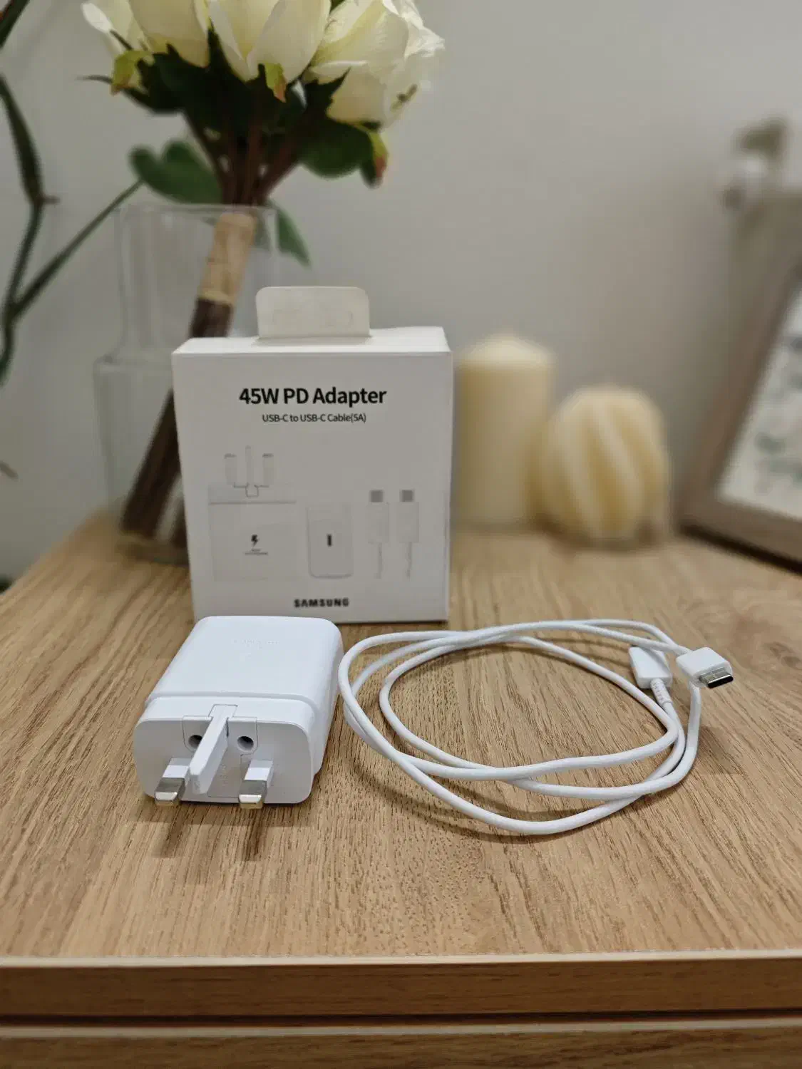 اداپتور و کابل ۴۵ وات سامسونگ|لوازم جانبی موبایل و تبلت|بابل, |دیوار