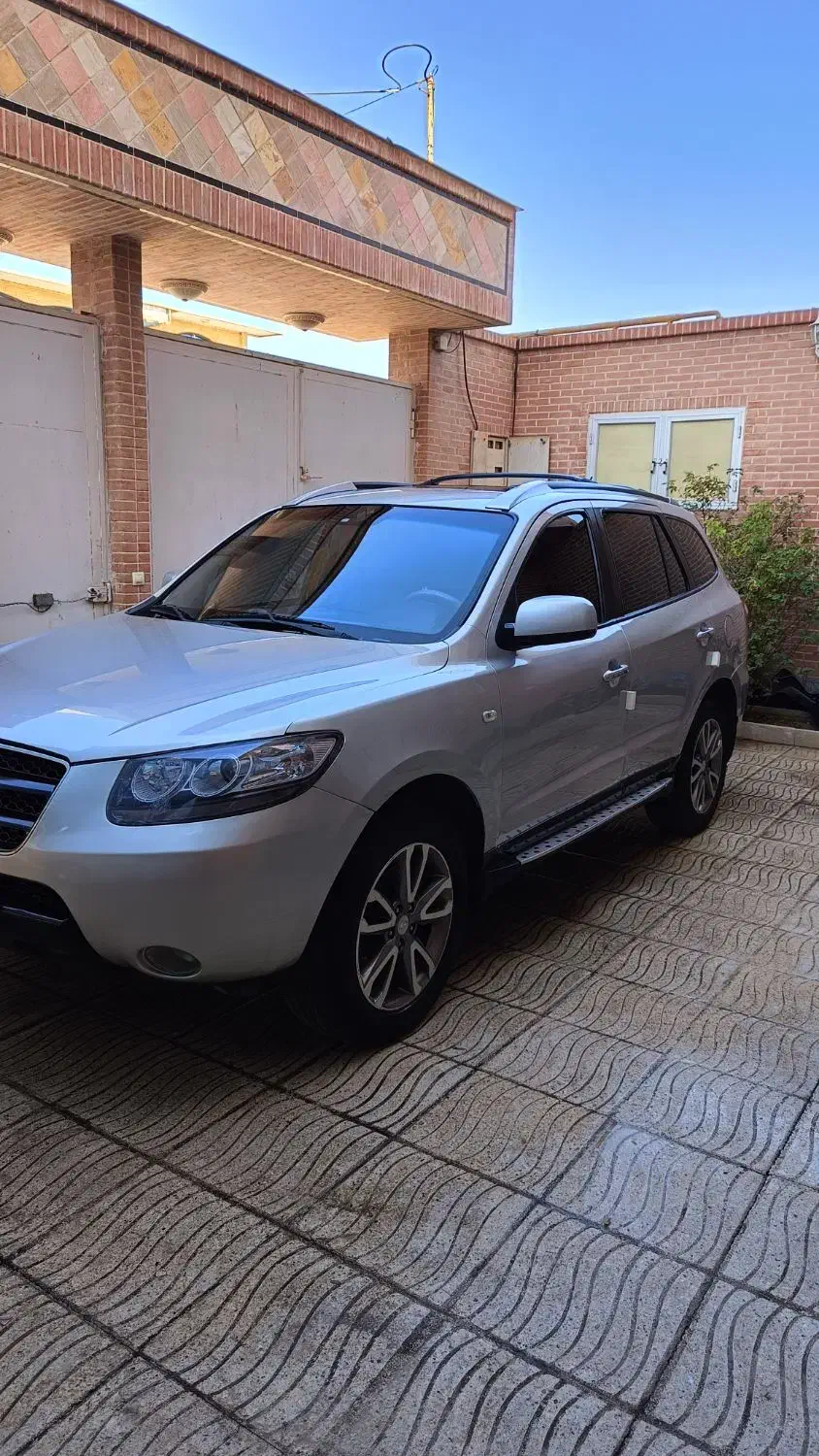 سانتافه2007فول نقره ای در حد صفر زرند|خودرو سواری و وانت|کرمان, |دیوار