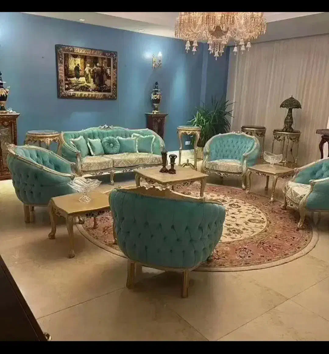 مبلمان شیک /تنوع پارچه& دلربا متینه *|مبلمان خانگی و میز عسلی|تبریز, |دیوار