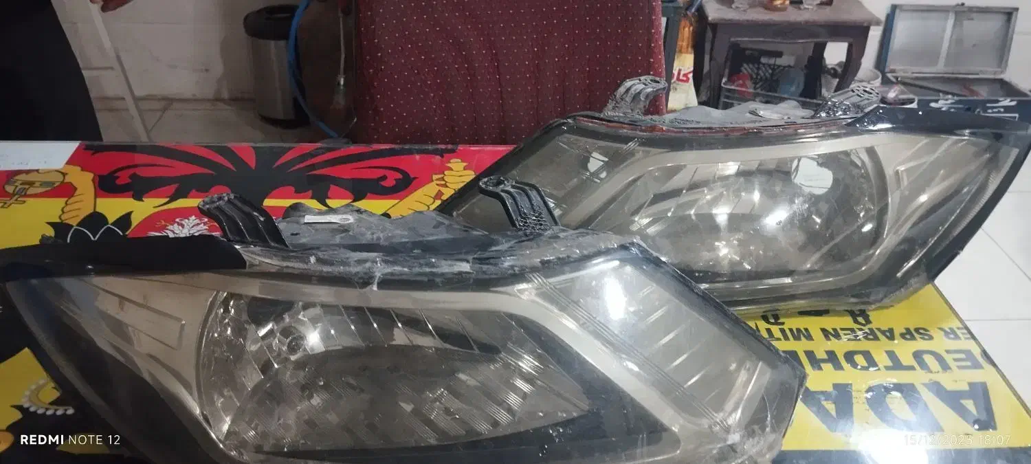 یک جفت چراغ ساینا|قطعات یدکی و لوازم جانبی|داراب, |دیوار