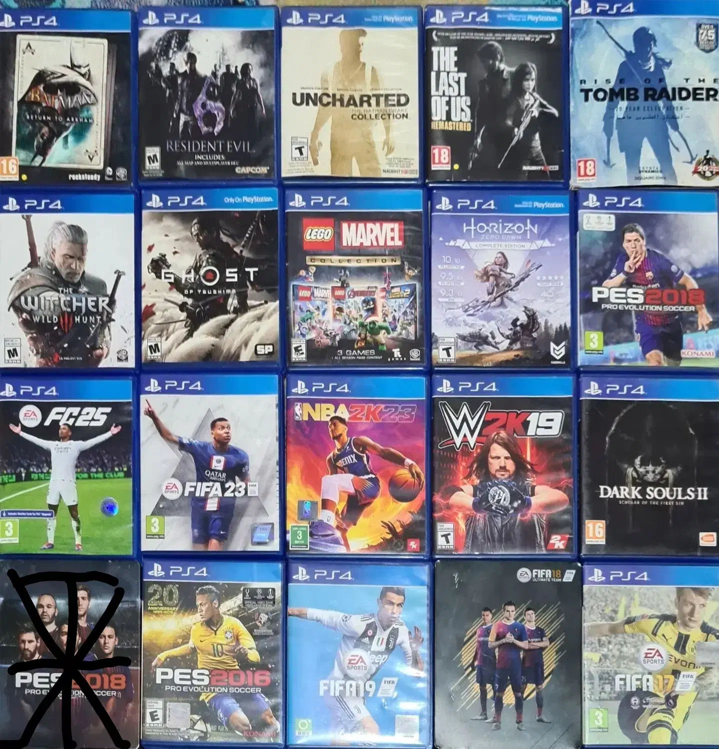 Fifa25 PS4-ghost of tsushima بازی fc25 ps4|کنسول، بازی ویدئویی و آنلاین|تهران, دهکده المپیک|دیوار