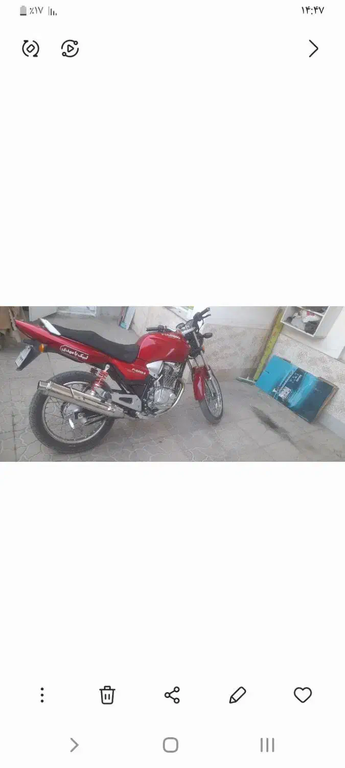 موتور پالس مدل ۹۹ عروسک درحد صفر|موتورسیکلت|مشهد, میان ولایت|دیوار