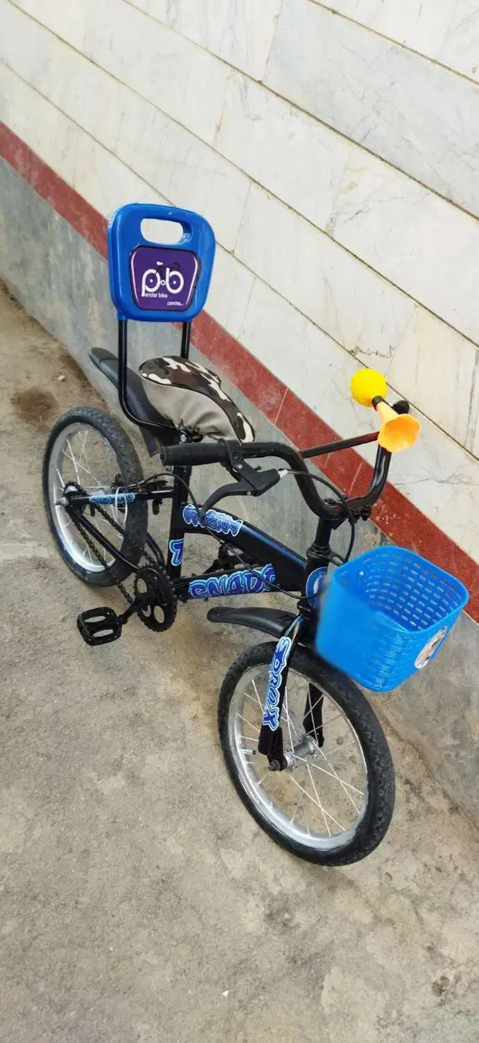 دوچرخه ۱۶ بچگانه کارکرده تمیز|دوچرخه، اسکیت، اسکوتر|خوی, |دیوار