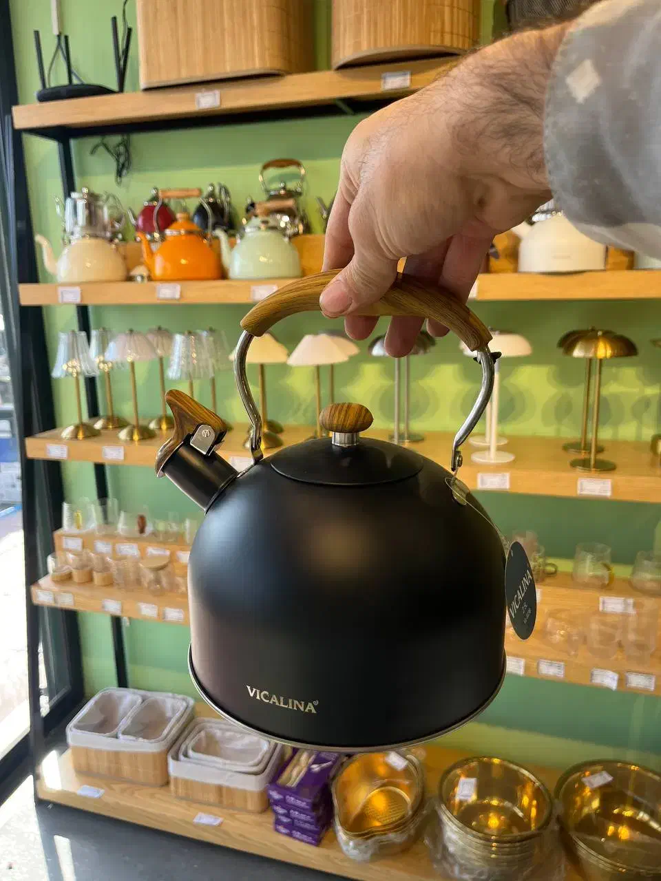 کتری استیل سوتی /رنگی|قوری، کتری، قهوهساز دستی|تبریز, |دیوار