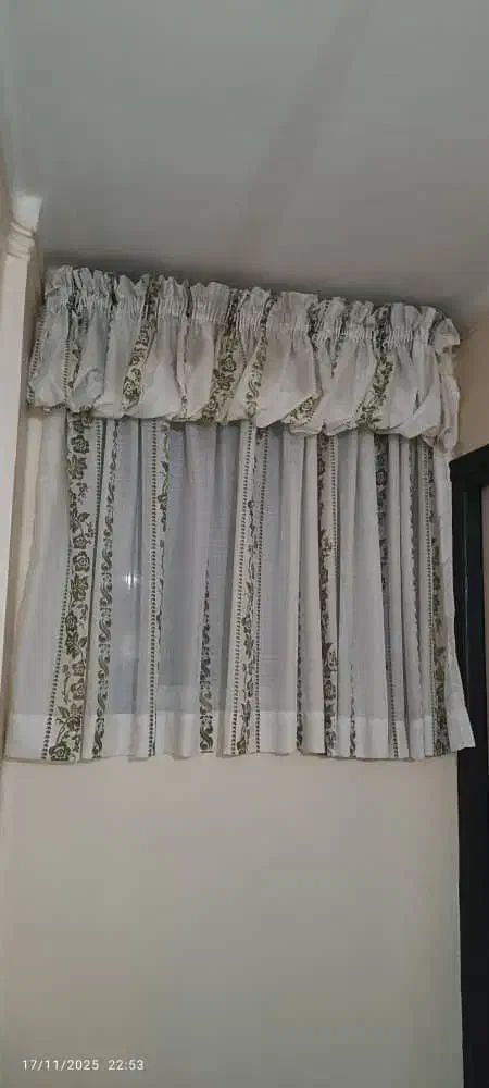 پرده کوتاه|پرده، رانر، رومیزی|گرگان, |دیوار