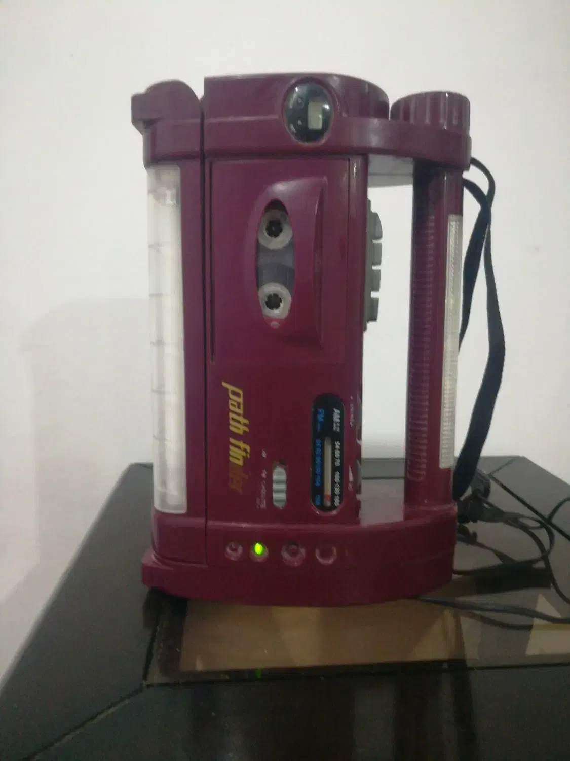 رادیو ضبط چراغ دار مهتابی دار سالم|سیستم صوتی خانگی|اردبیل, |دیوار