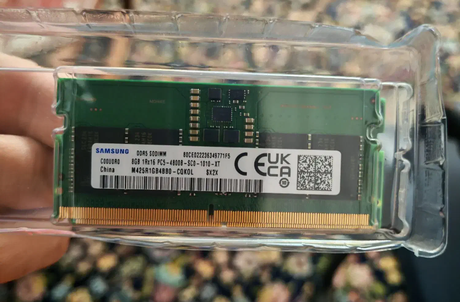 رم لپ تاپ ۱۶ گیگ DDR5 سامسونگ|قطعات و لوازم جانبی رایانه|تهران, شهرآرا|دیوار