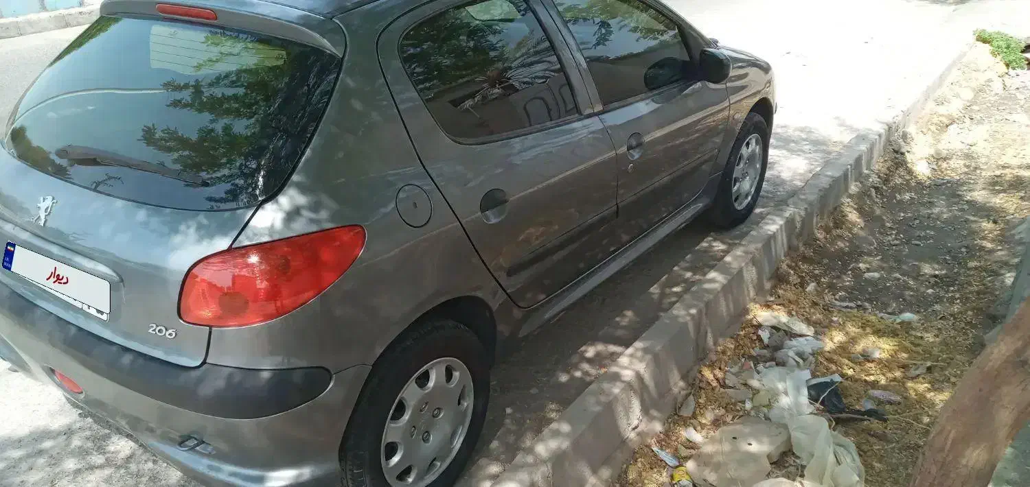 پژو 206 تیپ ۵، مدل ۱۳۹۲|خودرو سواری و وانت|جیرفت, |دیوار