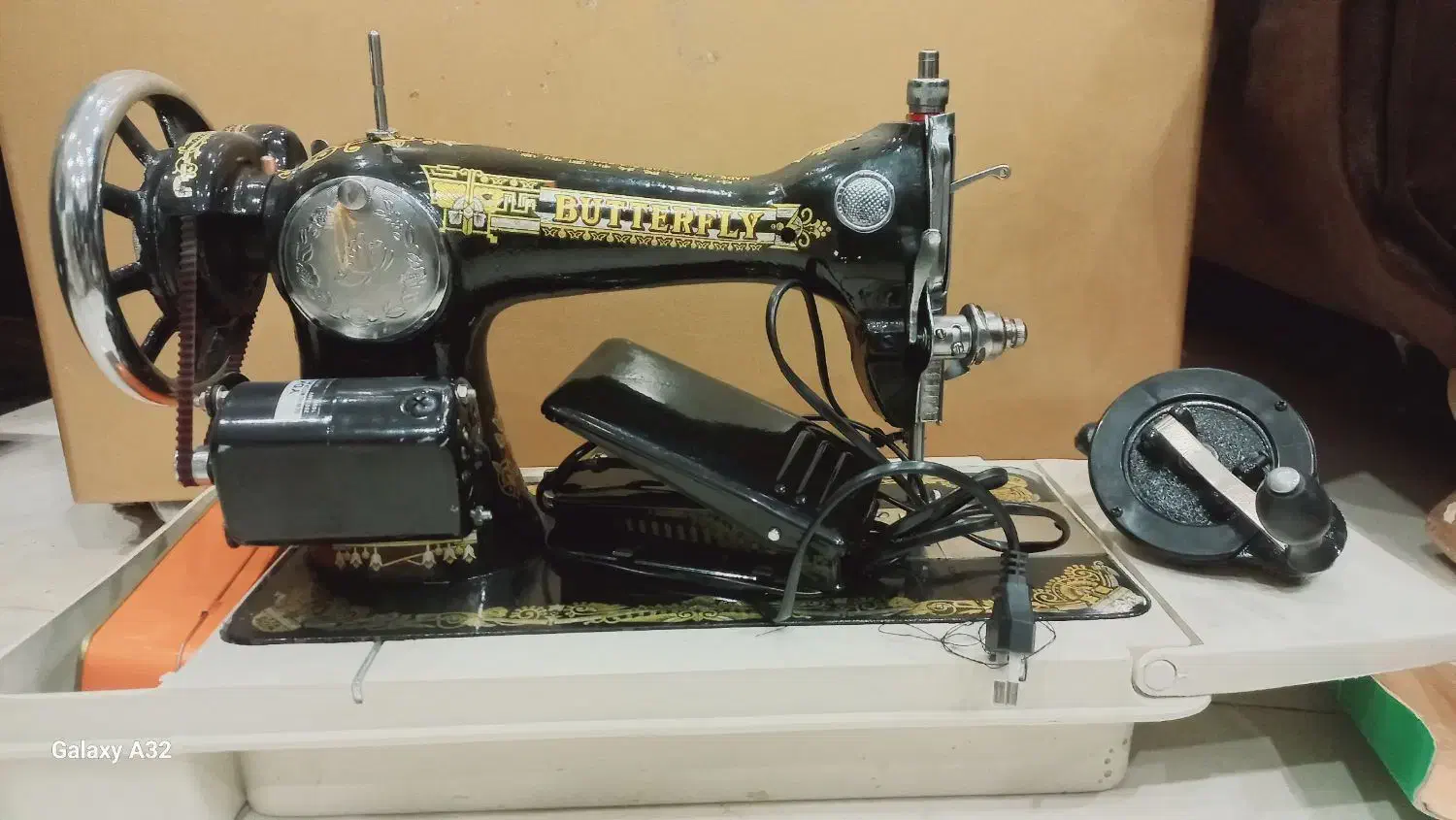 چرخ خیاطی باتر فلای|چرخ خیاطی و ریسندگی|شاهین‌شهر, شهرک میلاد|دیوار