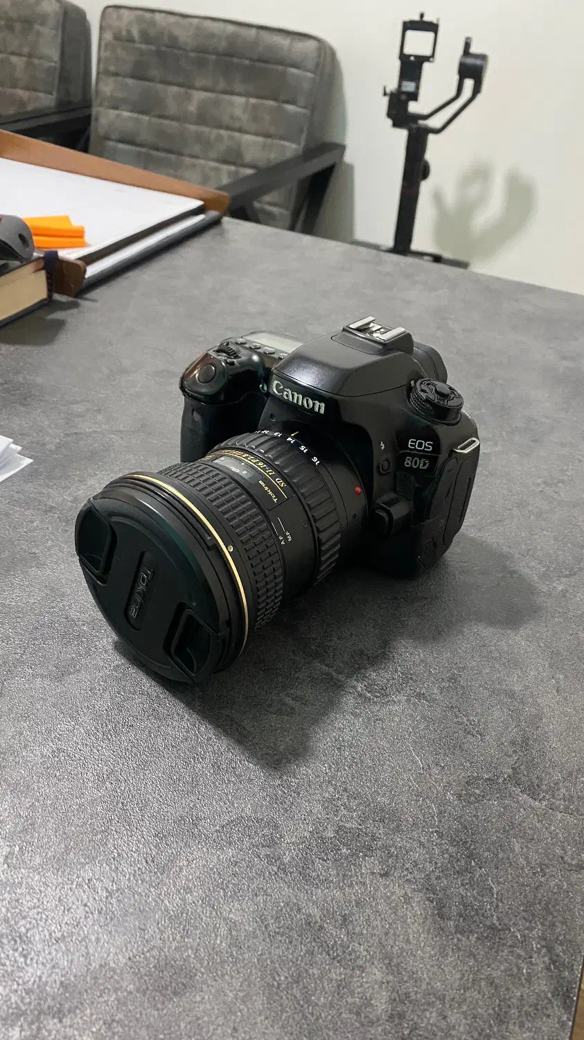 دوربین حرفه‌ای Canon 80D قیمت استثنایی + لنز|دوربین عکاسی و فیلم‌برداری|مشهد, نیروی هوایی|دیوار