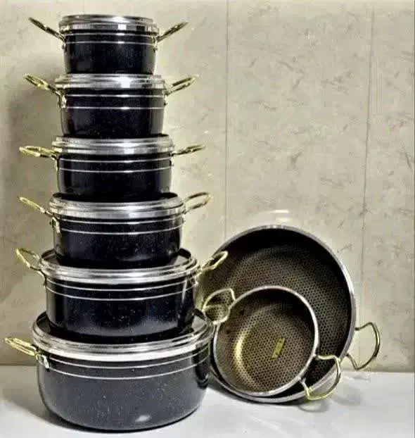 قابلمه ۱۴پارچه کف زنبوری|ظروف پخت‌وپز|مشهد, نوید|دیوار