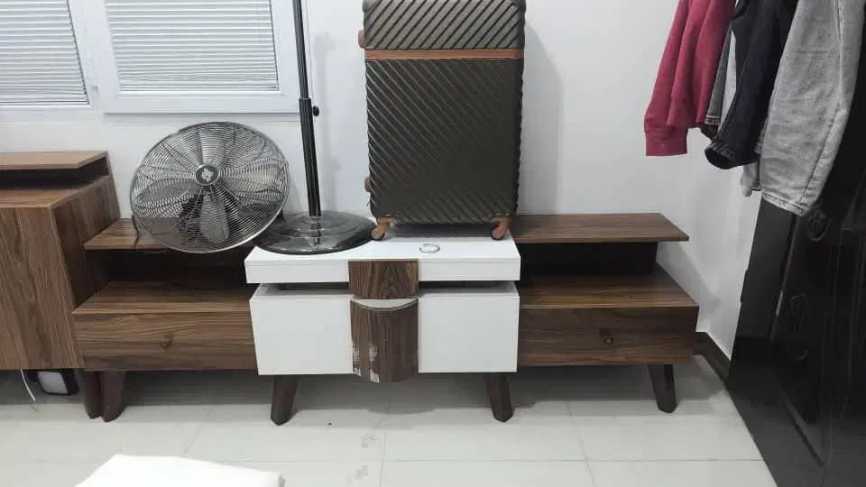 ست کنسول میز تلویزیون|بوفه، ویترین، کنسول|ساری, |دیوار