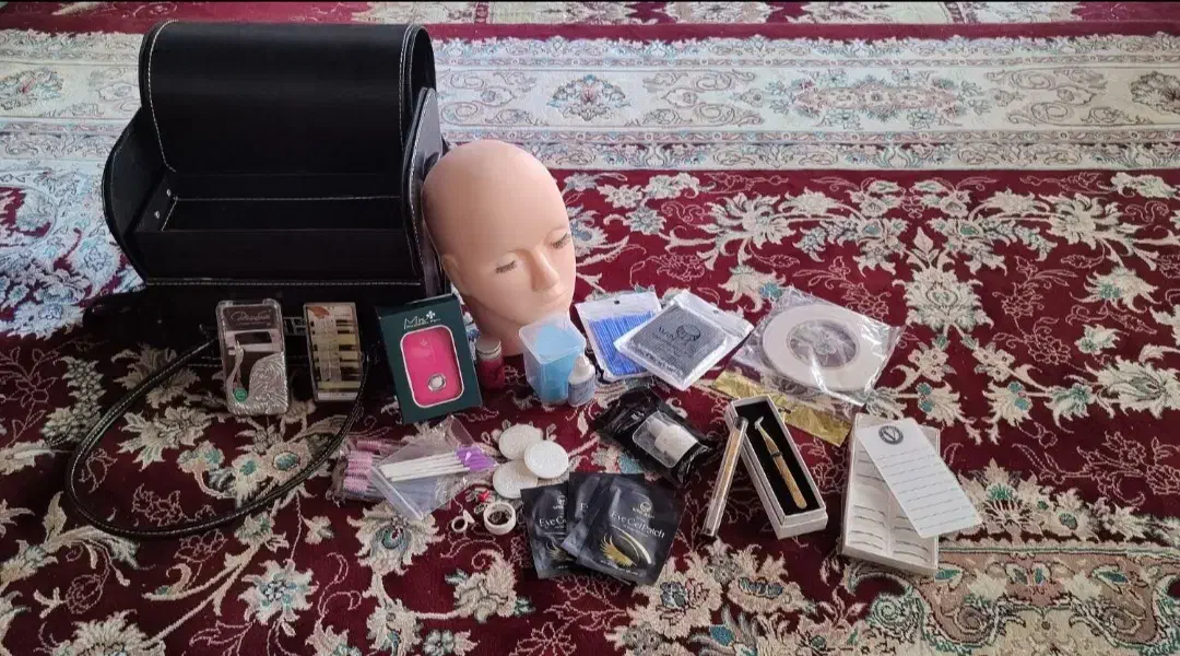 وسایل اکستنشن و لیفت مژه|آرایشی، بهداشتی، درمانی|قائم‌شهر, |دیوار