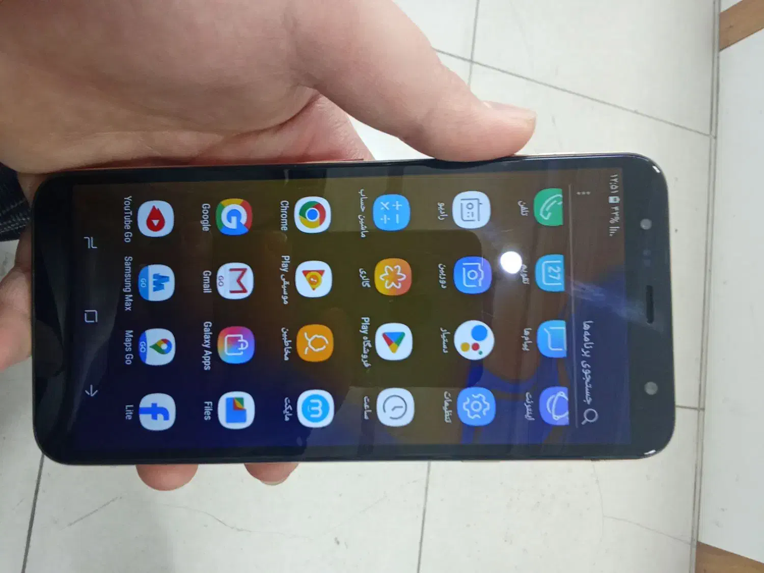 گوشی j4 core|موبایل|باسمنج, |دیوار