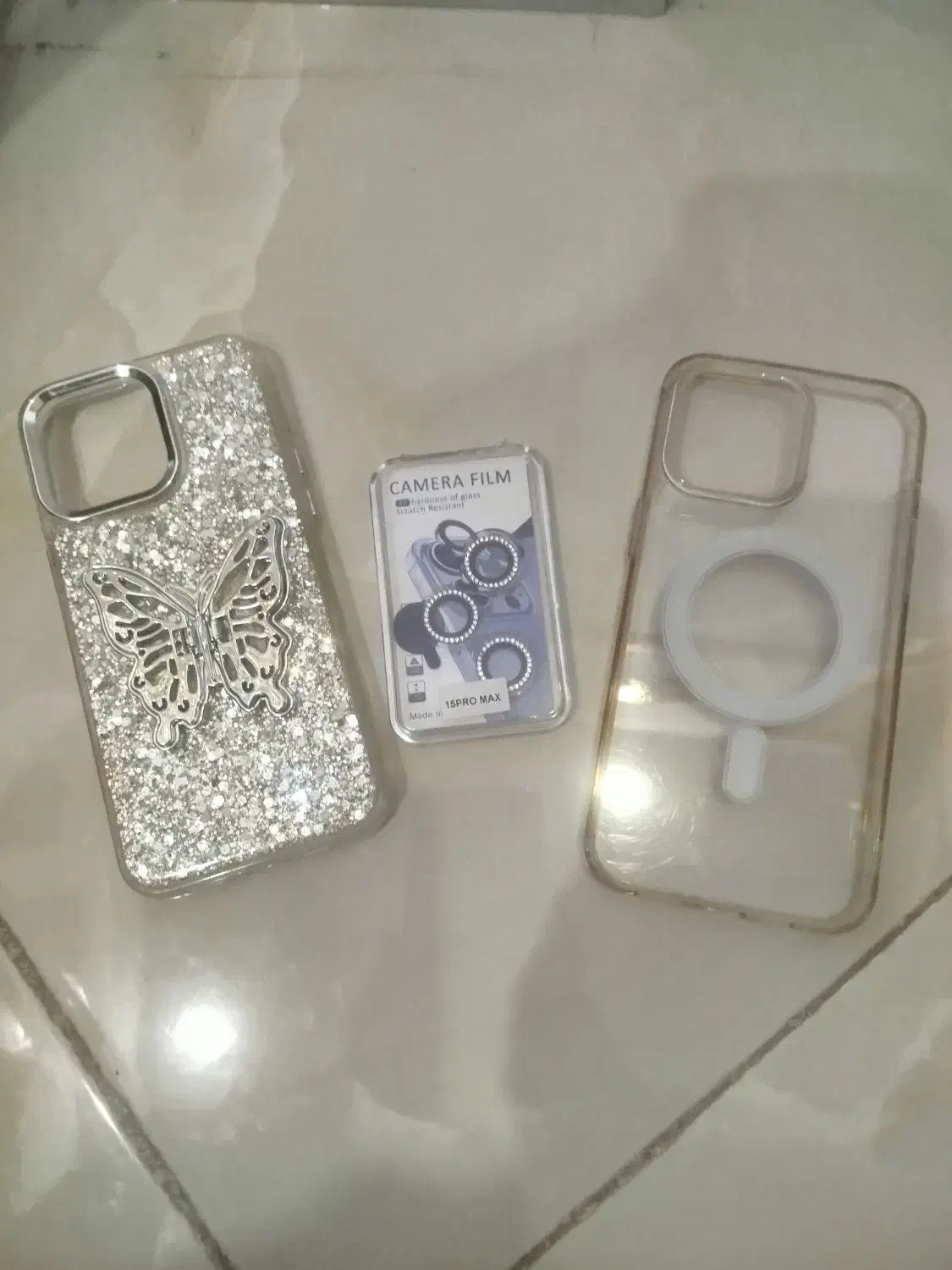 2 عدد گارد و محافظ لنز 15 پرومکس|لوازم جانبی موبایل و تبلت|مشهد, طرق|دیوار