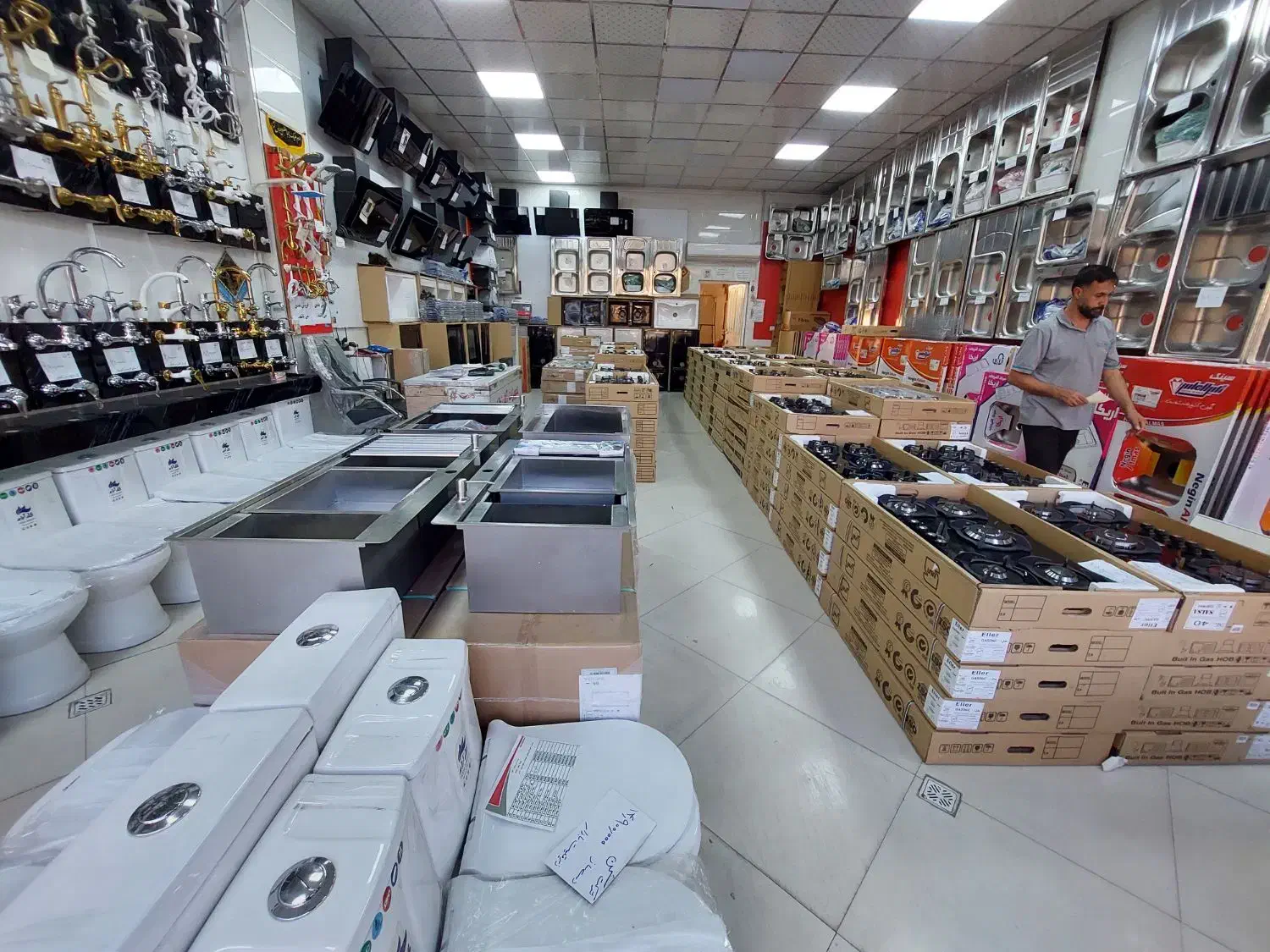 اخوان البرز کن سینک شرکتی ۱۰سال ضمانت|مصالح و تجهیزات ساختمان|قم, علی آباد|دیوار