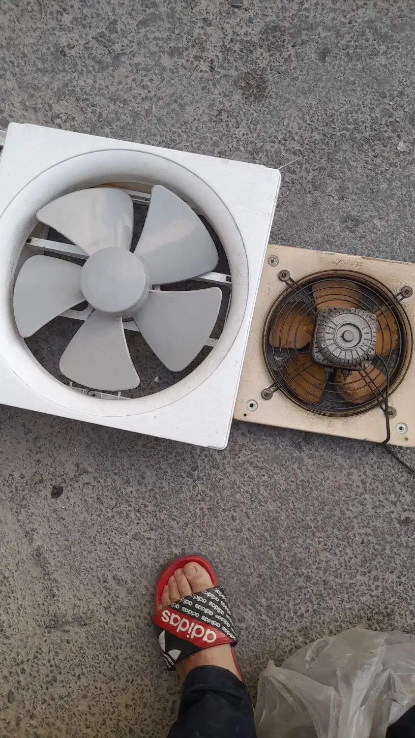 هواکش صنعتی|پنکه و تصفیه‌کنندهٔ هوا|قدس, شهر‌قدس|دیوار