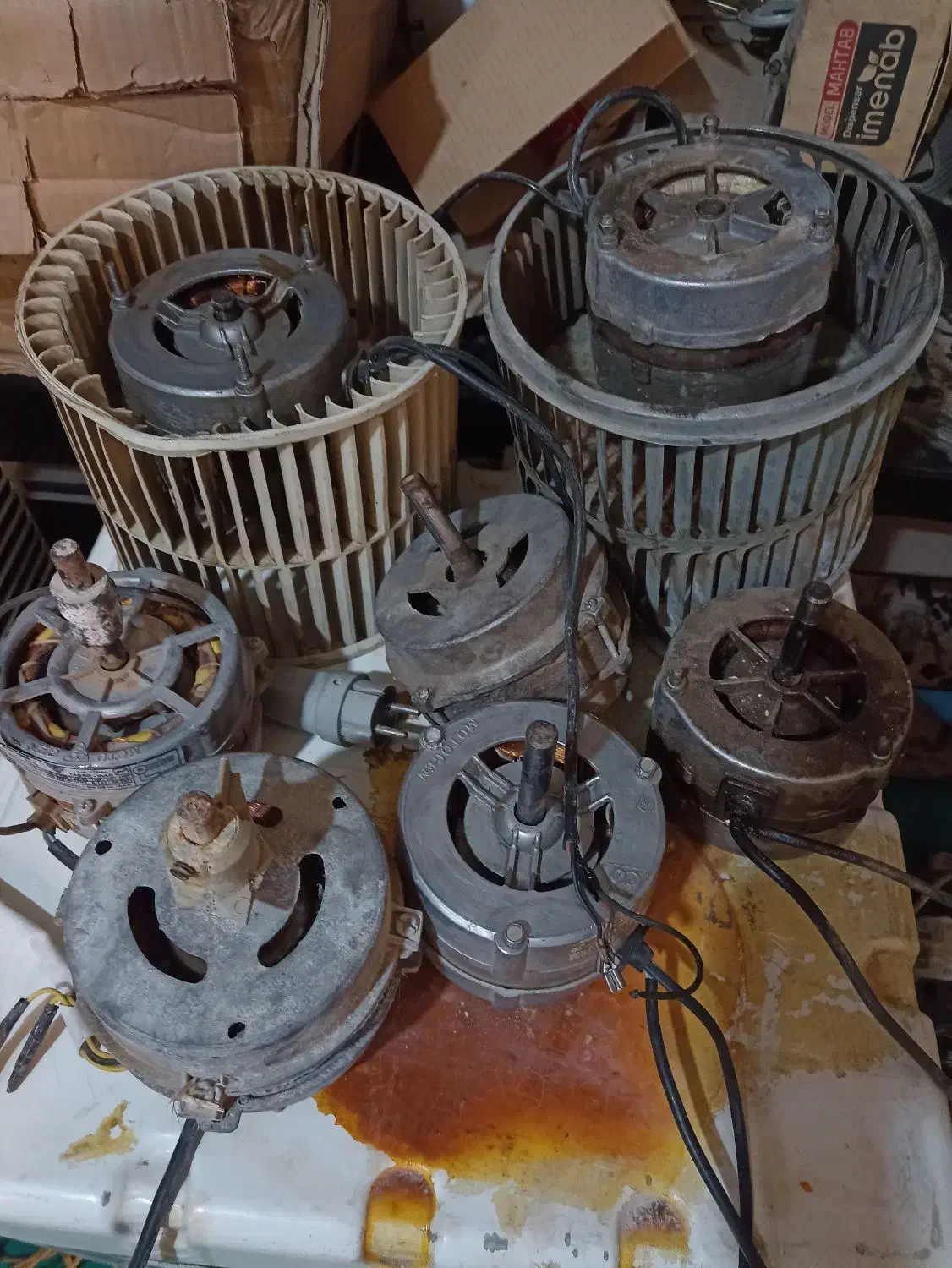 موتور کولر دینام سوخته کولر در همدان|کولر آبی|همدان, |دیوار