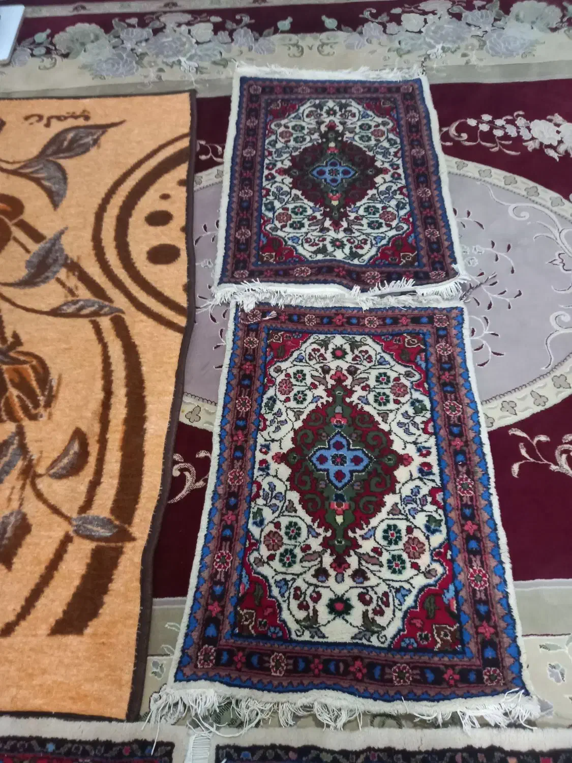 فرش پشتی دستباف|فرش|همدان, |دیوار