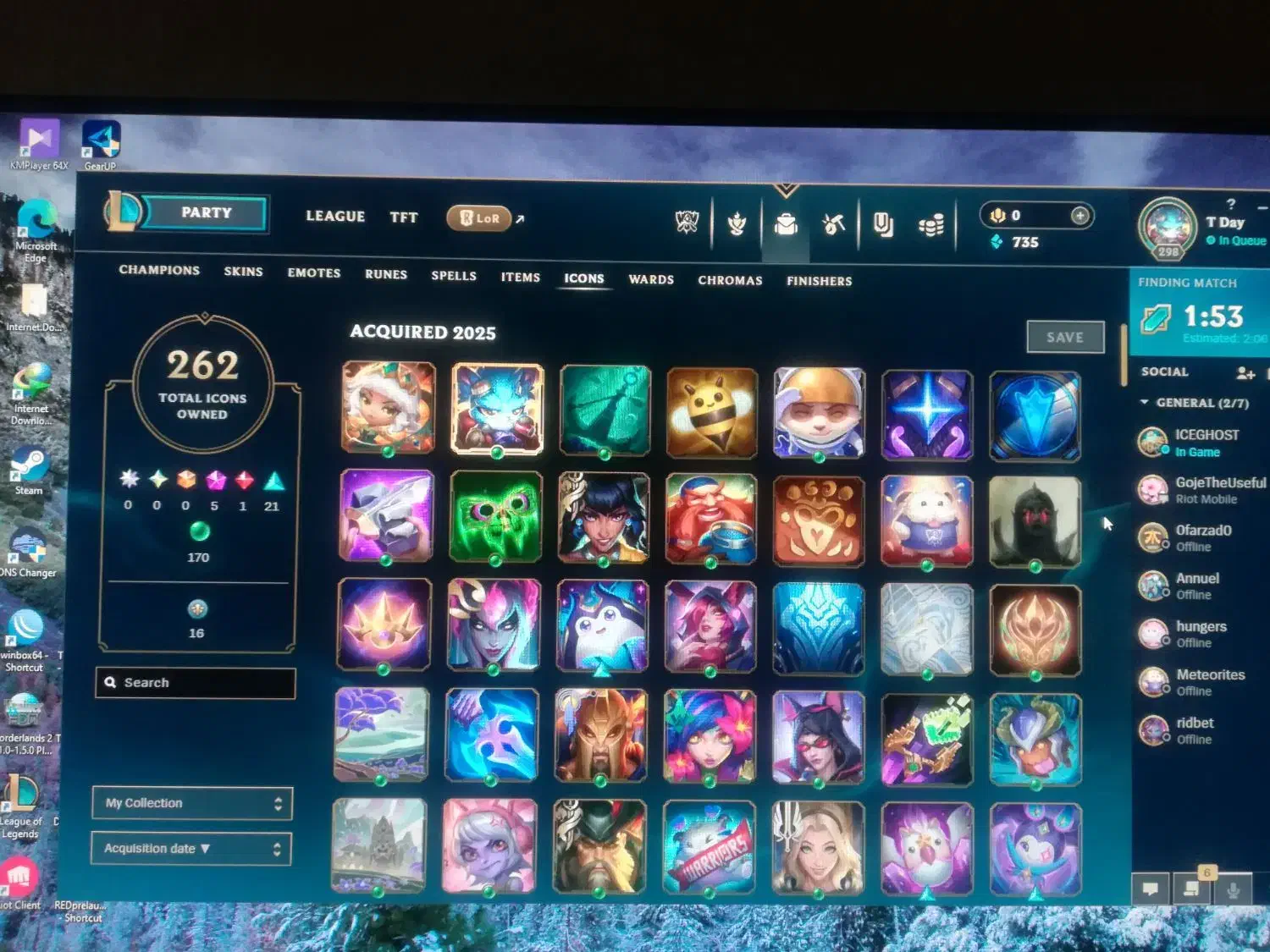 اکانت لیگ اف لجندز|کنسول، بازی ویدئویی و آنلاین|کرج, ساماندهی|دیوار