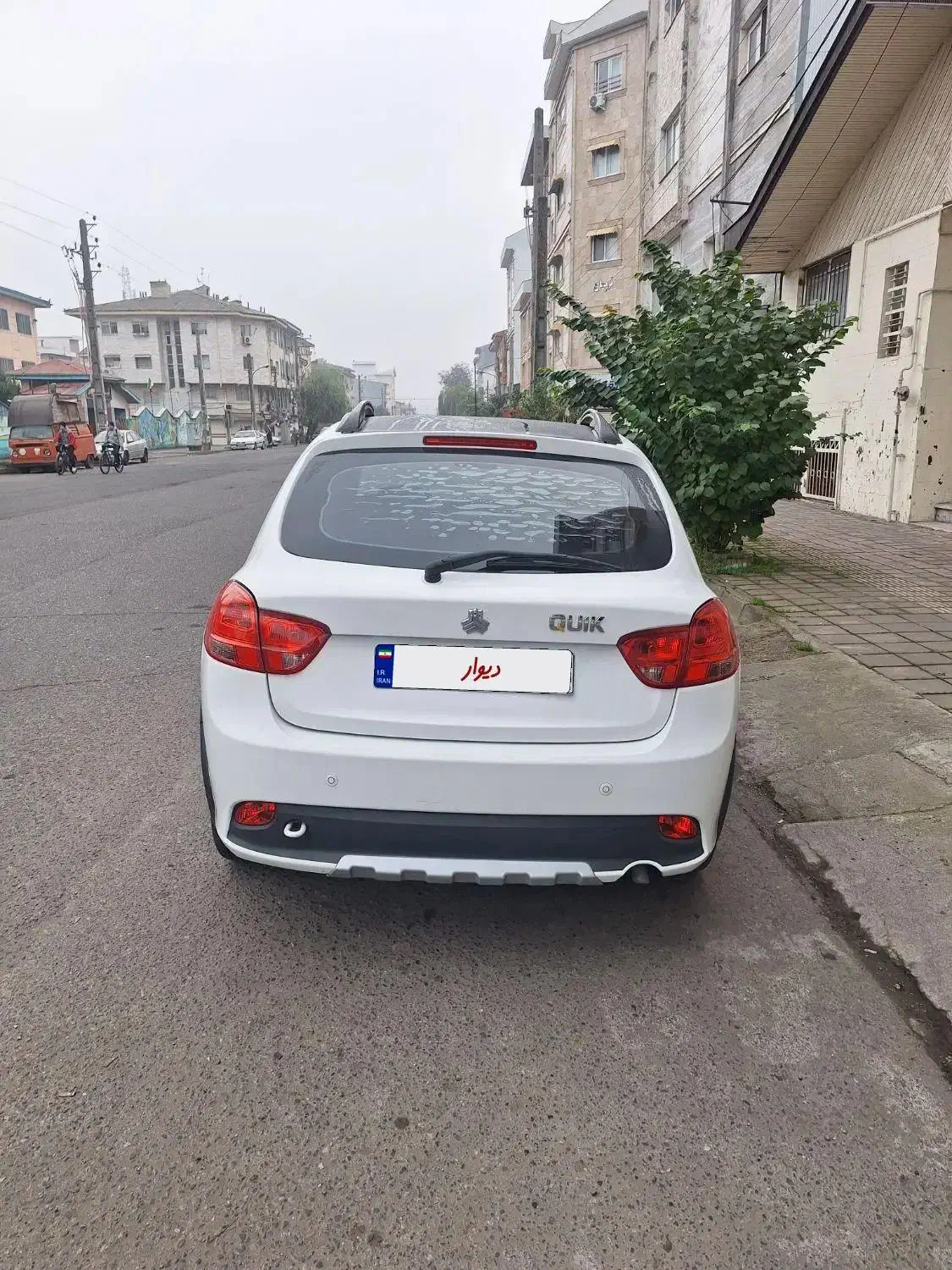 کوییکR مدل1401 سفیدمشکی|خودرو سواری و وانت|رشت, دیانتی|دیوار