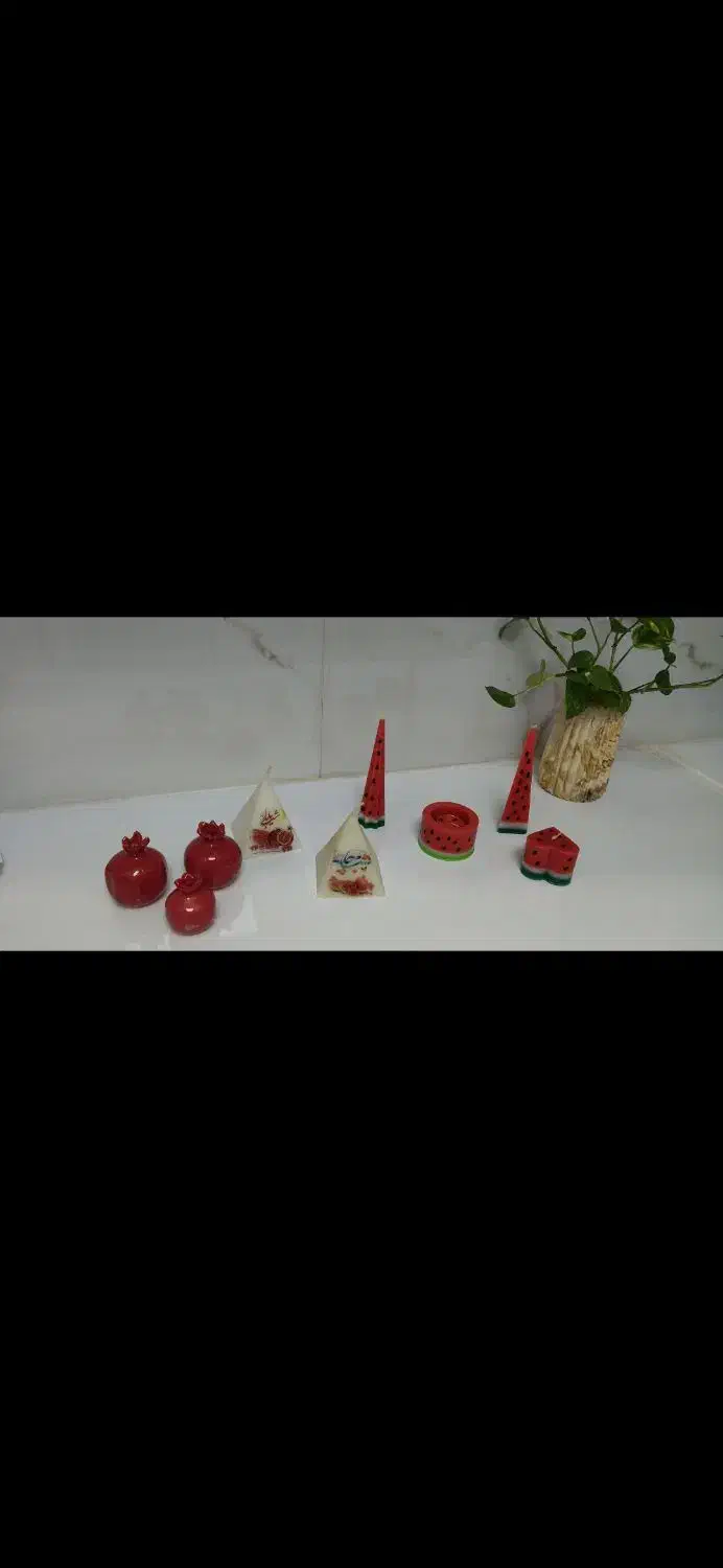 شمع های یلدای زیبا|صنایع دستی و سایر لوازم تزئینی|مریوان, |دیوار