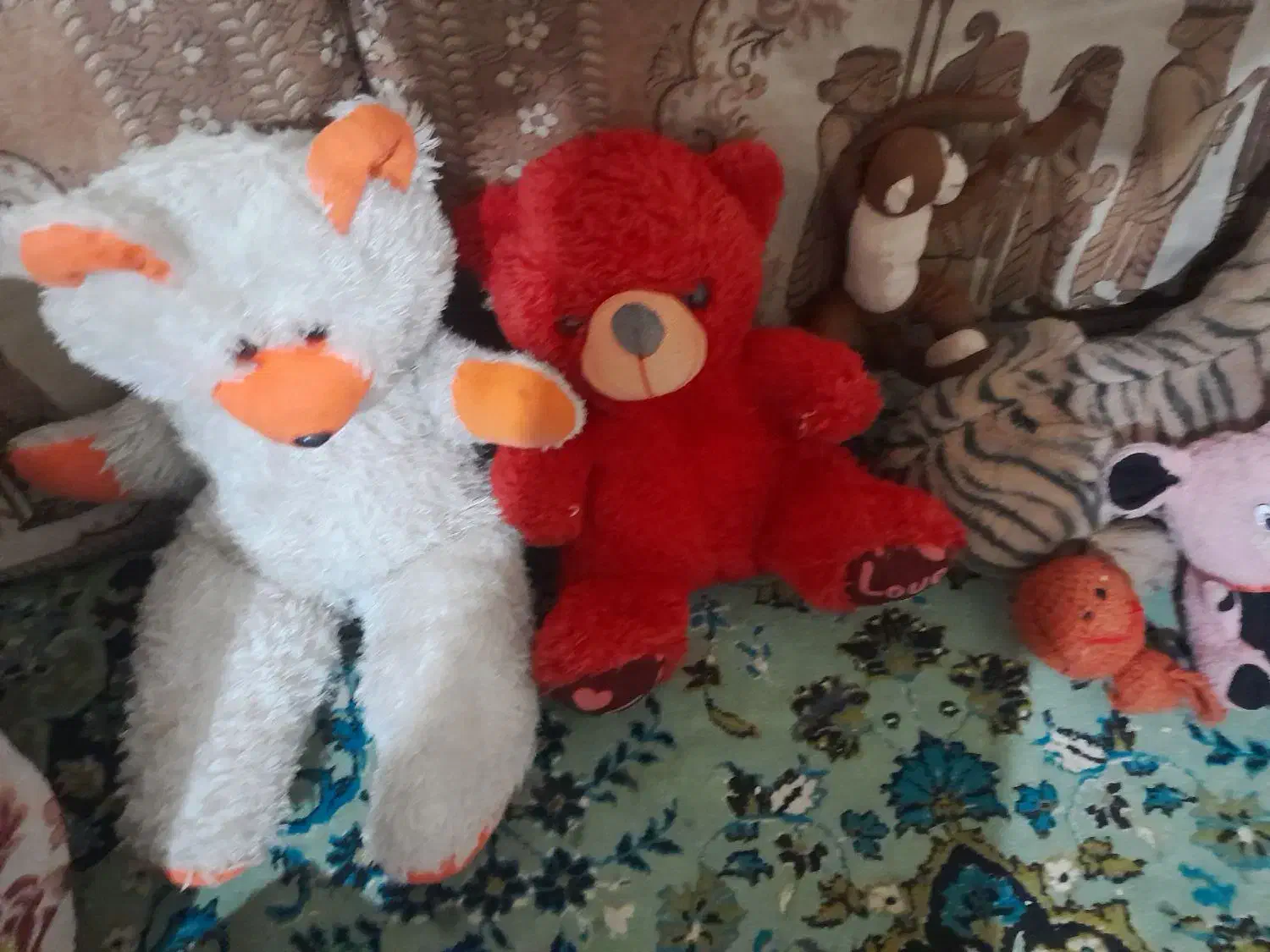 تعدادی عروسک درحدنو|اسباب و اثاث بچه|مسجد سلیمان, |دیوار