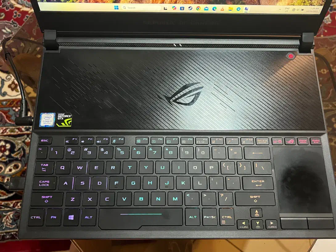 لپتاپ گیمینگ ROG Zephyrus GX531 i7|رایانه همراه|تهران, فلسطین (میدان انقلاب)|دیوار