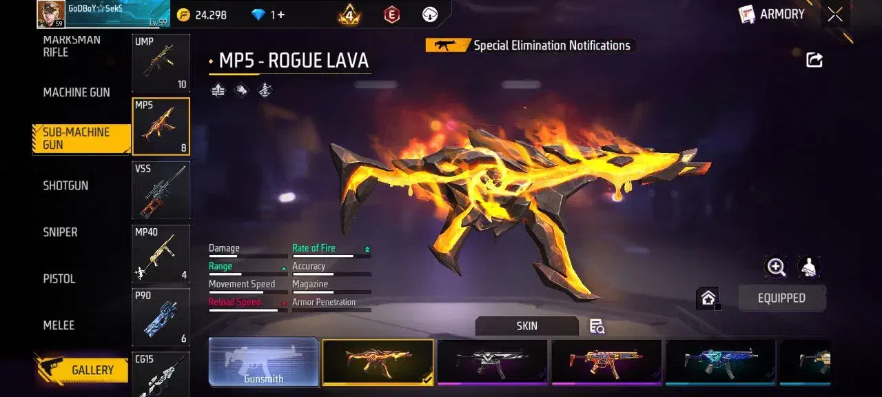 اکانت فری فایر|کنسول، بازی ویدئویی و آنلاین|لاهیجان, لیالستان|دیوار