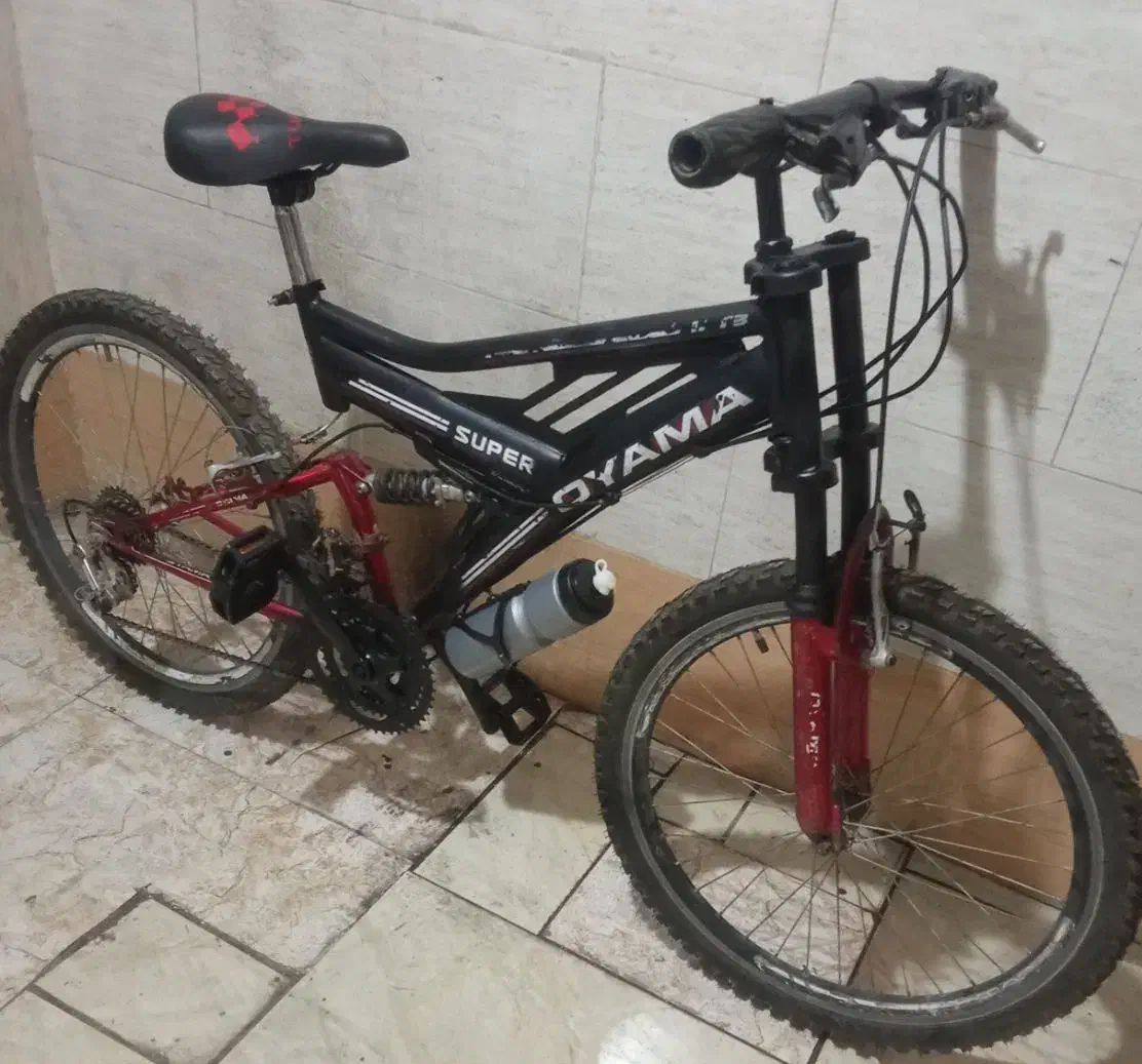 دوچرخه 24 دنده ای کمکدار حرفه ای در حد نو|دوچرخه، اسکیت، اسکوتر|قزوین, |دیوار