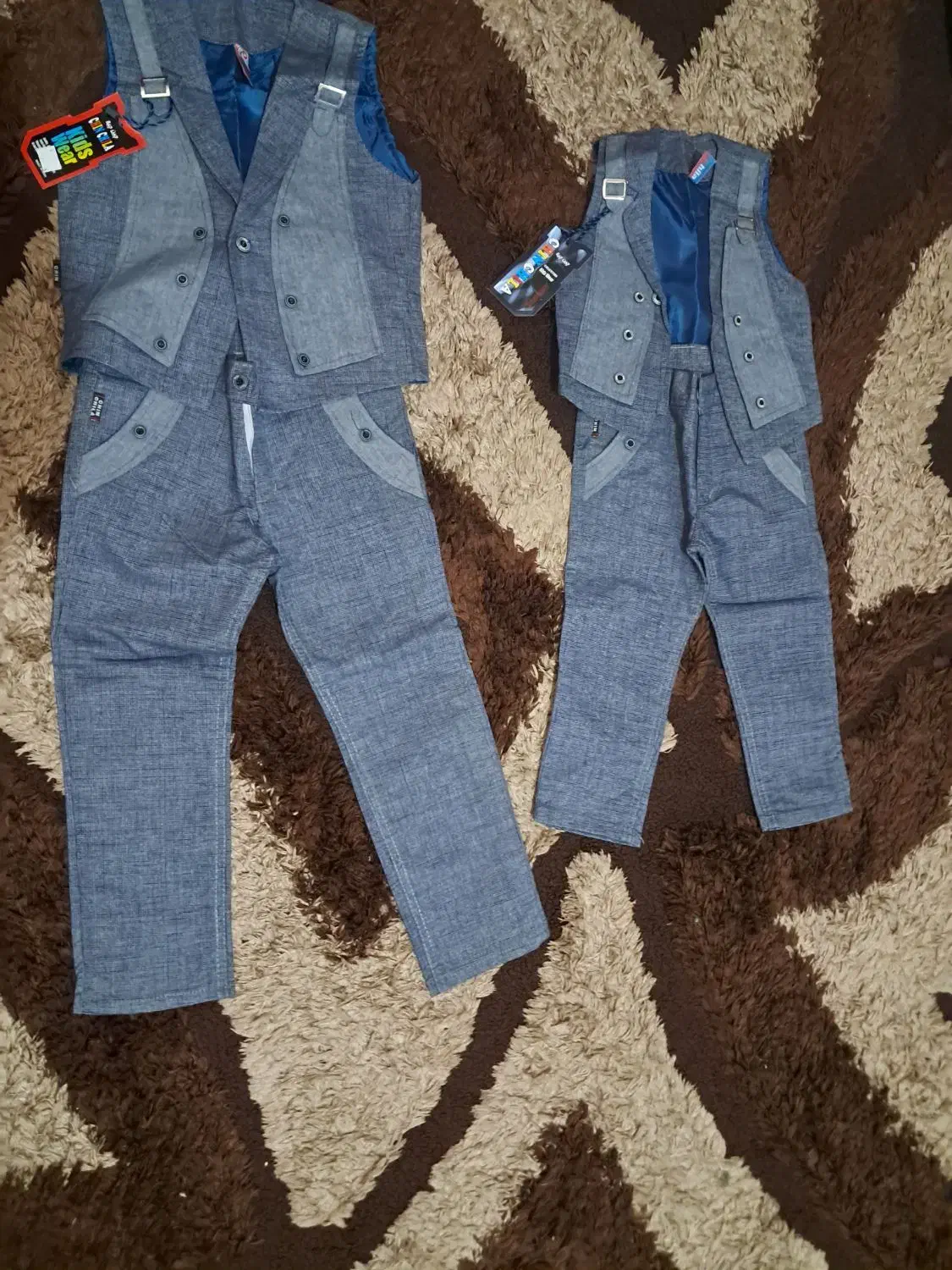 جلیقه شلوار نو برای ۳الی ۴سال و ۵الی ۶ سال|کفش و لباس بچه|طرقبه, |دیوار