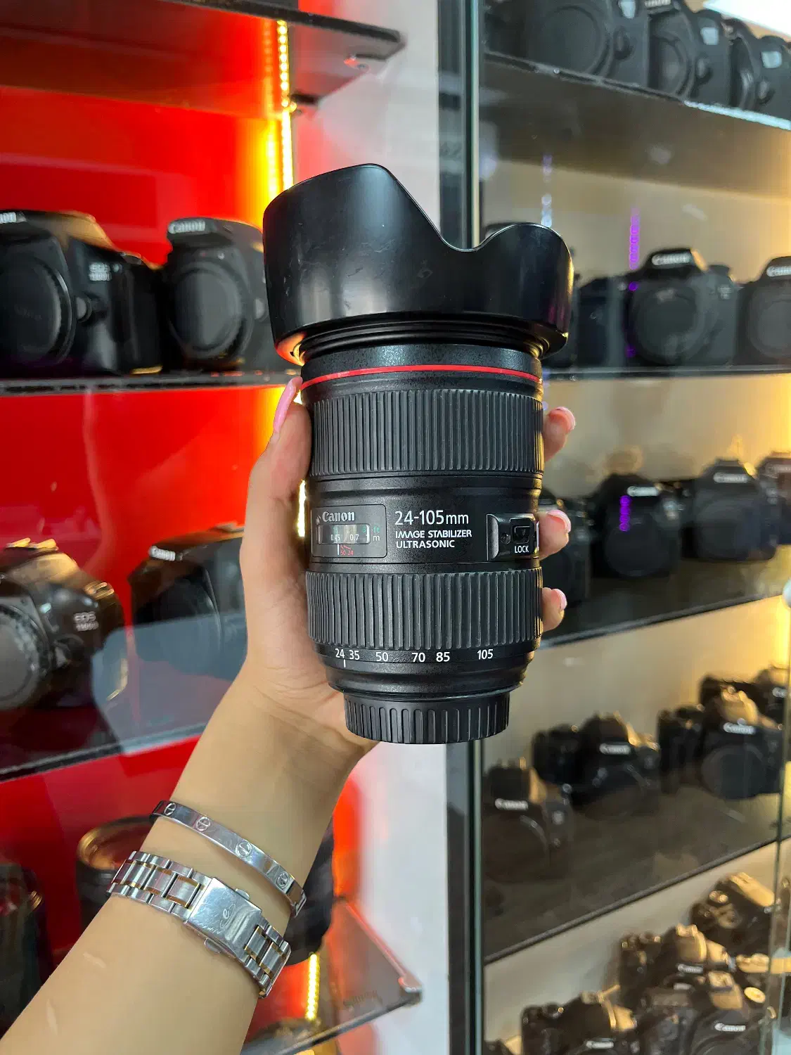 لنز Canon 24-105mm f/4L IS II USM|دوربین عکاسی و فیلم‌برداری|کرج, گلشهر|دیوار