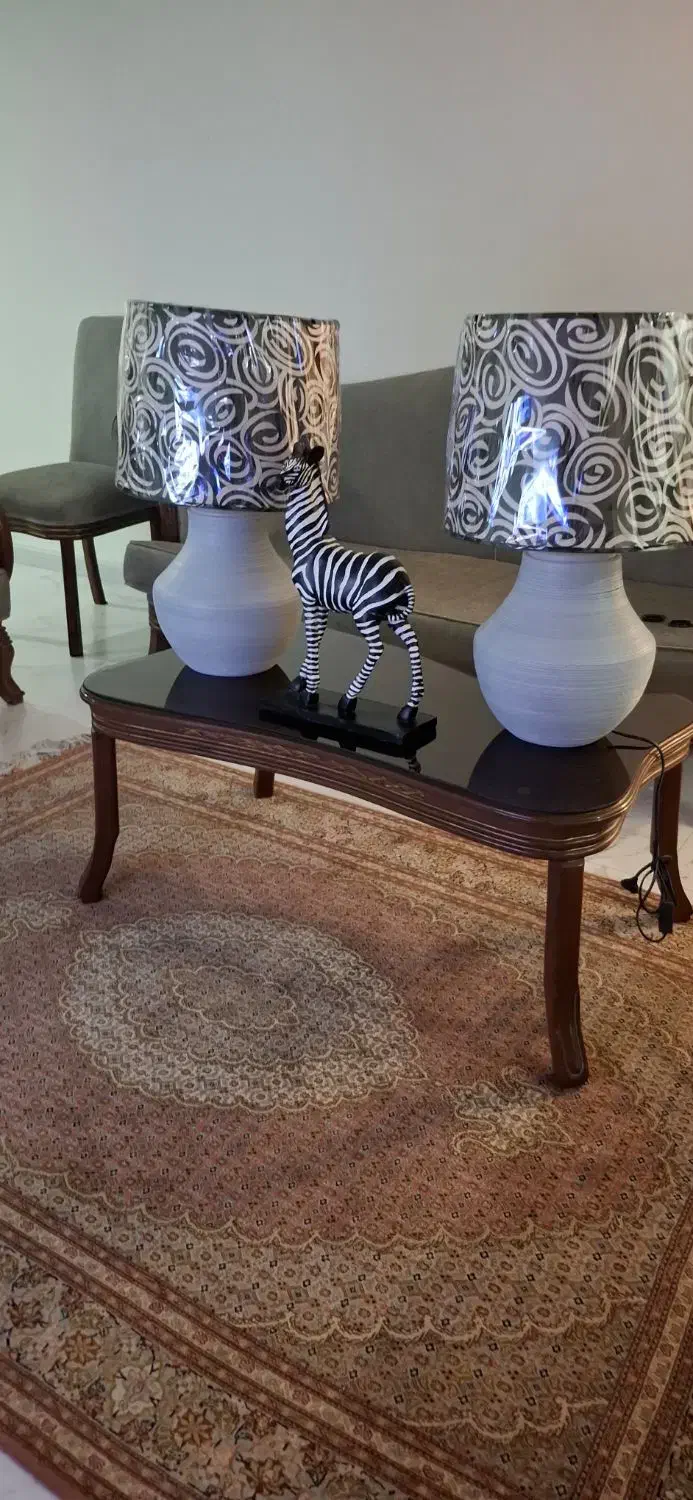 اباژور طوسی مینی مال|چراغ خواب و آباژور|تهران, حکیمیه|دیوار