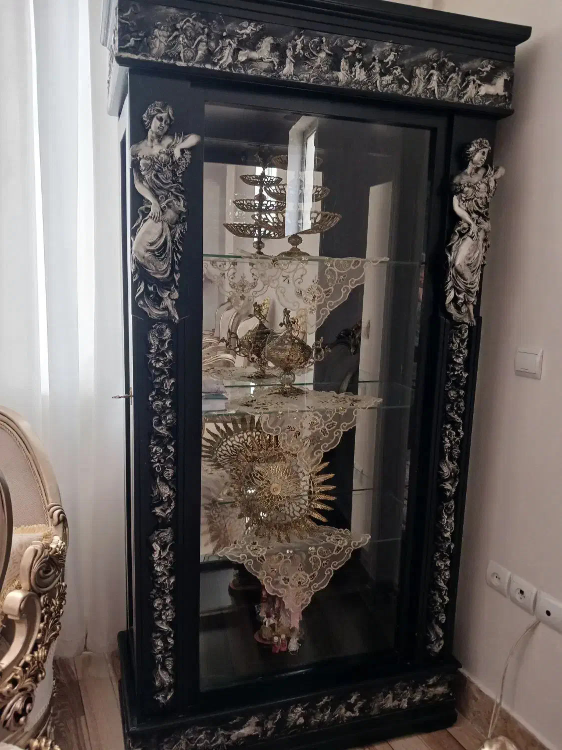 بوفه دکوری|بوفه، ویترین، کنسول|اهر, |دیوار