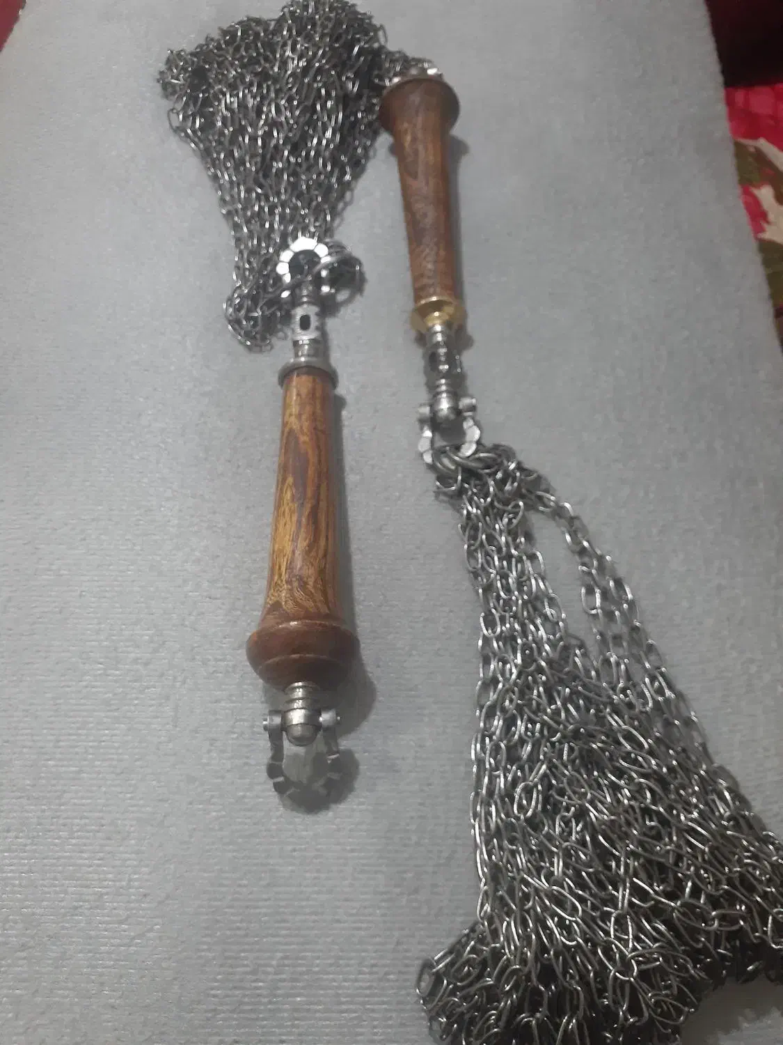 زنجیر عزاداری ریزدانه و باکلاس نو نو|کلکسیون اشیاء عتیقه|قم, کاسه گران|دیوار