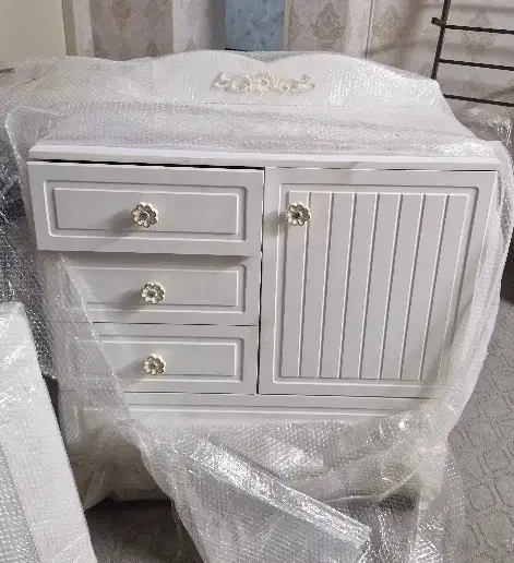 ست تخت کودک و نوجوان تخت دونفره با پاتختی|تخت و سرویس خواب|خاوران, |دیوار