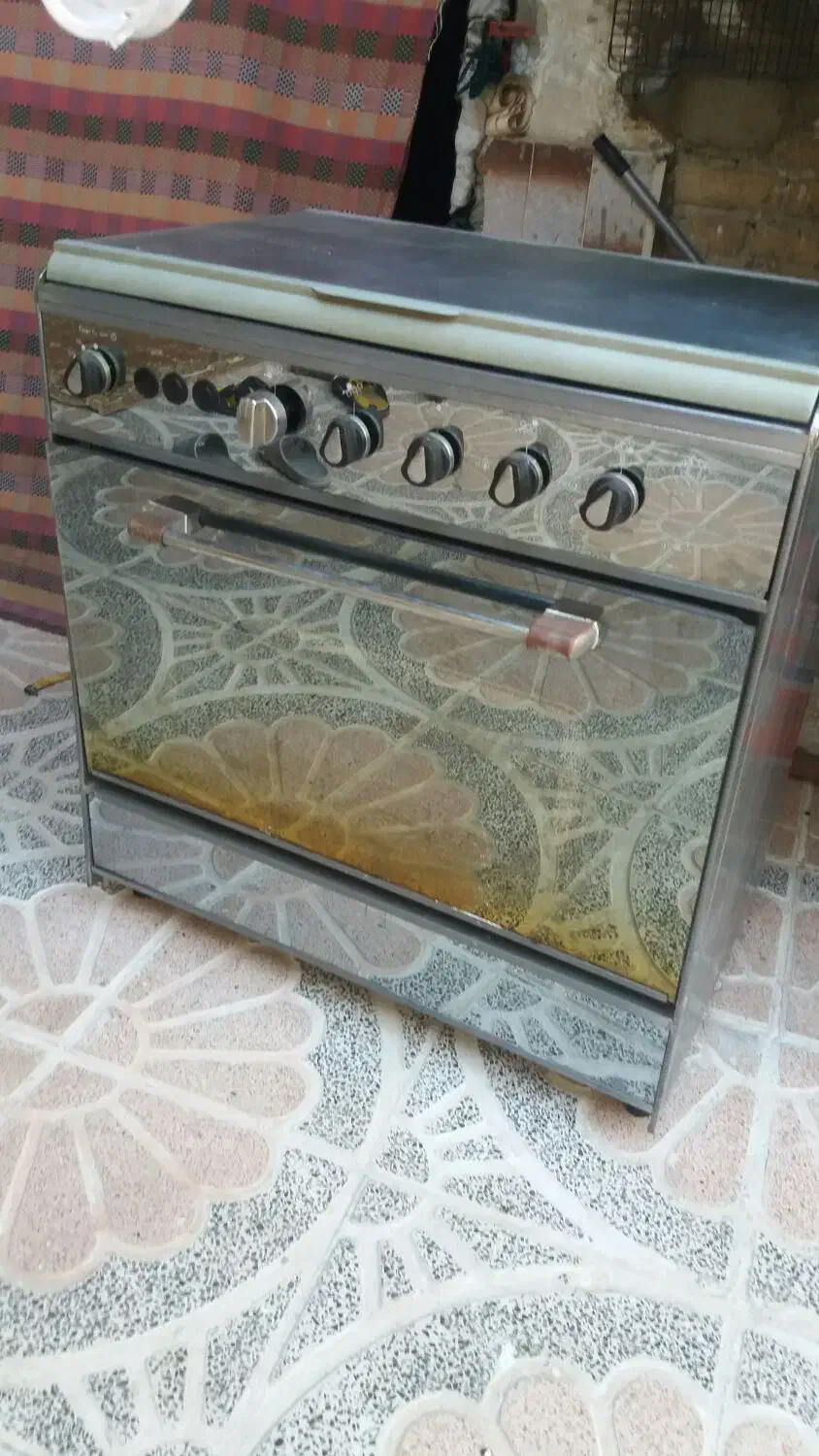 اجاق گاز ۵شعله|اجاق گاز و لوازم برقی پختوپز|کنگاور, |دیوار