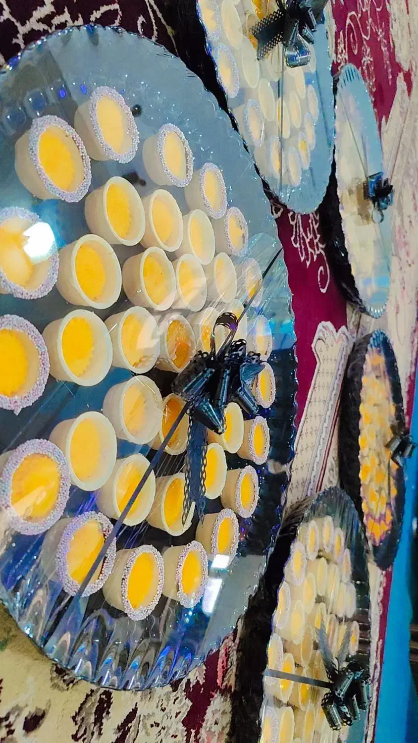 حلوا با کیفیت و خوشمزه مزه دار شده با زعفران اصل|خدمات پذیرایی، مراسم|بهبهان, |دیوار